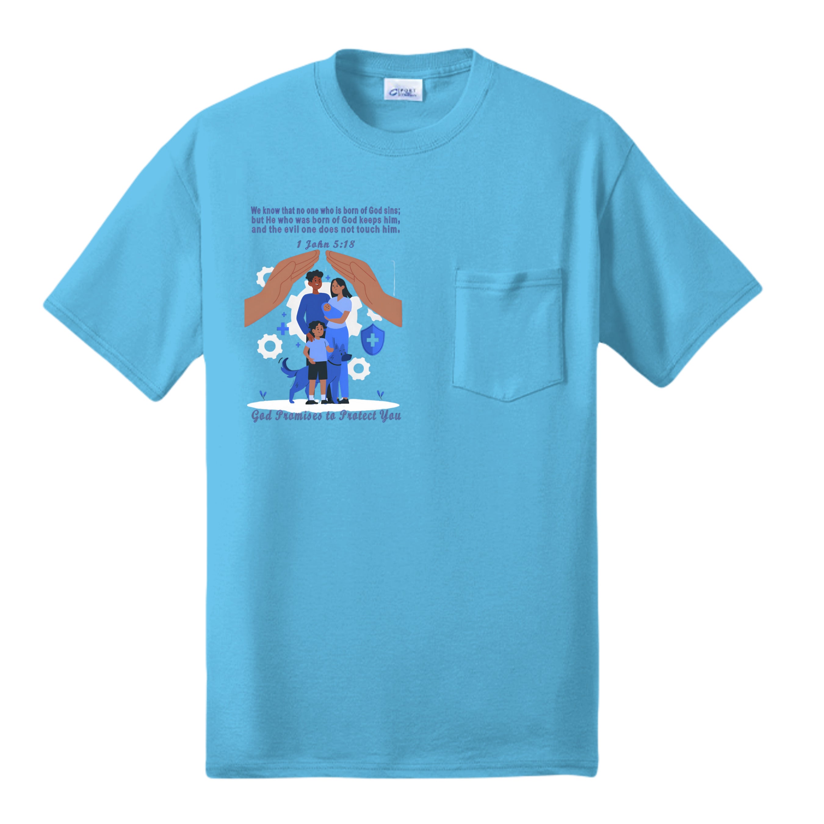 Aquatic Blue - PC55P - FRONT