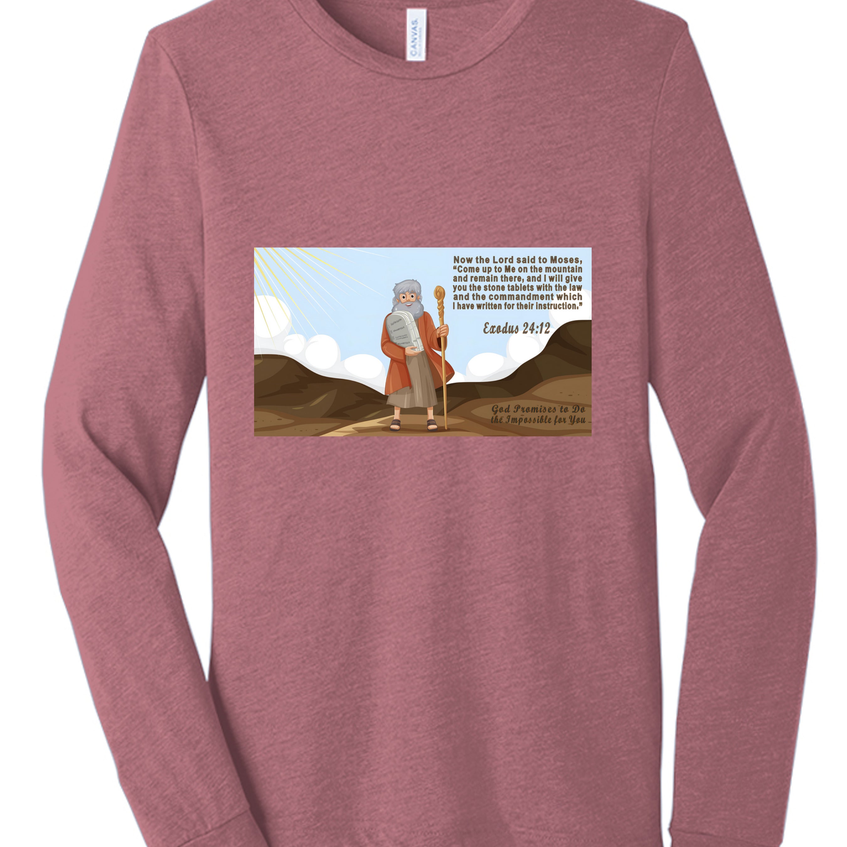 Mauve Triblend - 3513 - FRONT