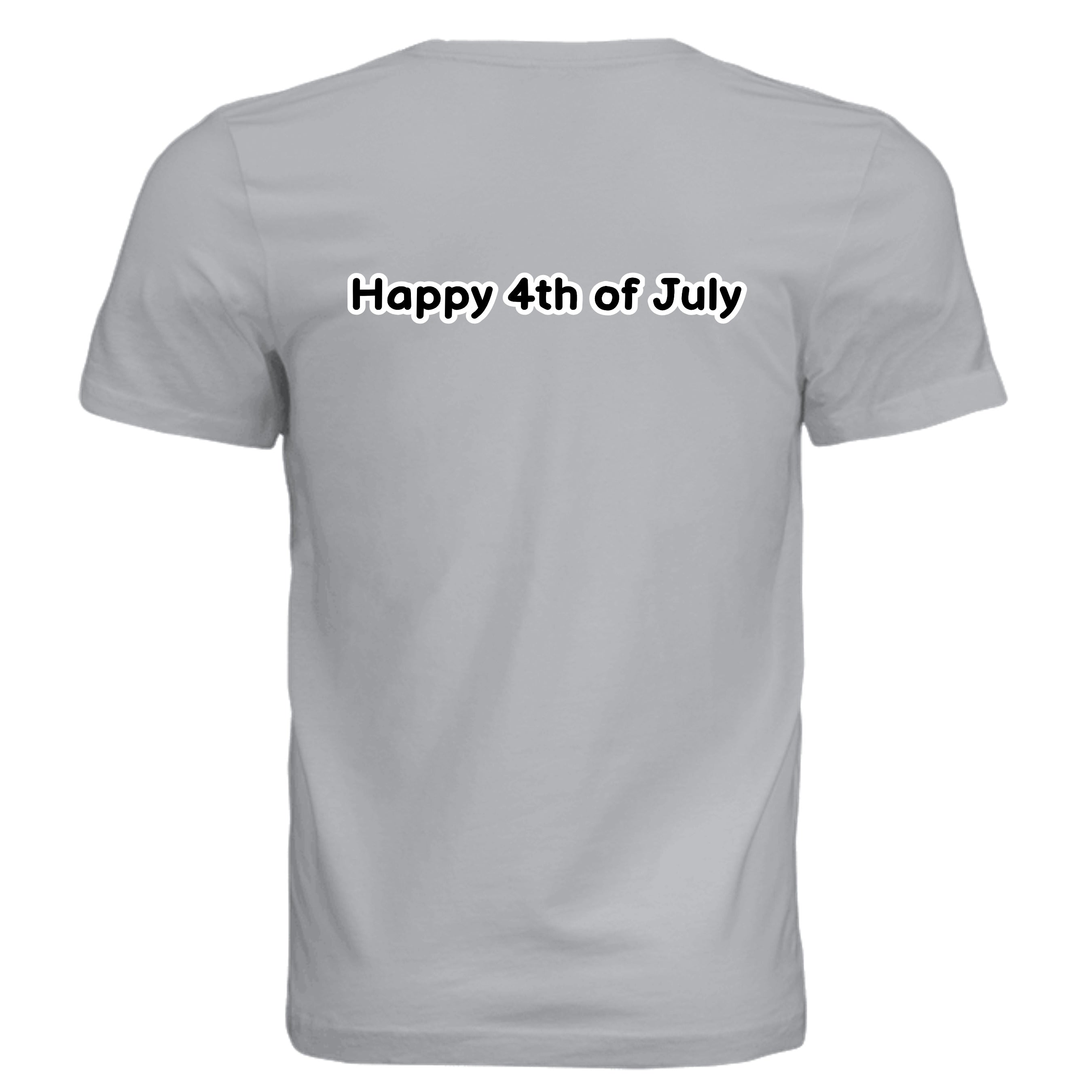 Solid Athletic Grey - 3001C - BACK