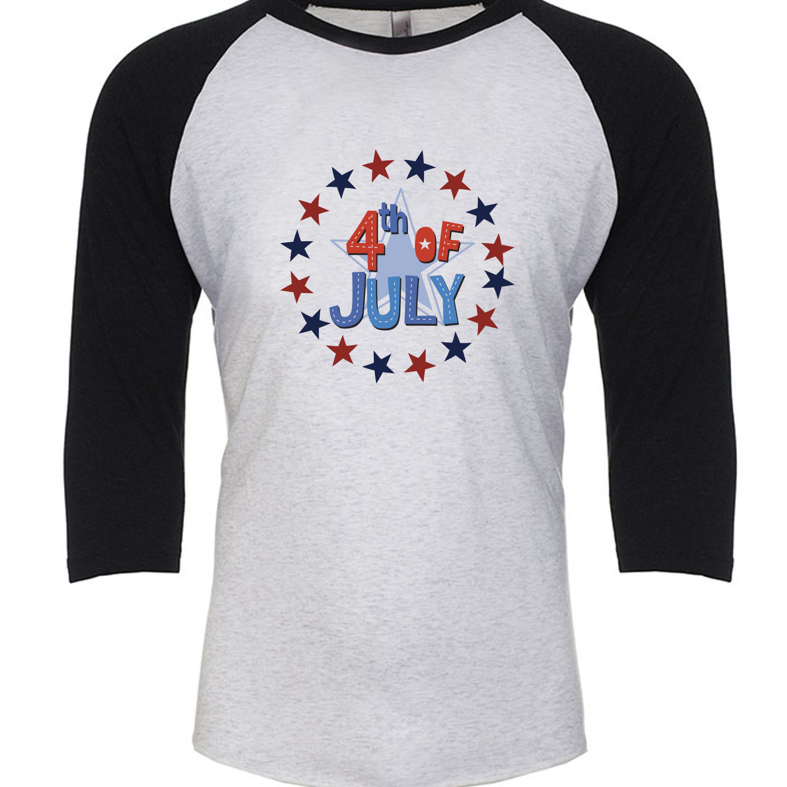 Vintage Black/ Heather White - 6051 - FRONT