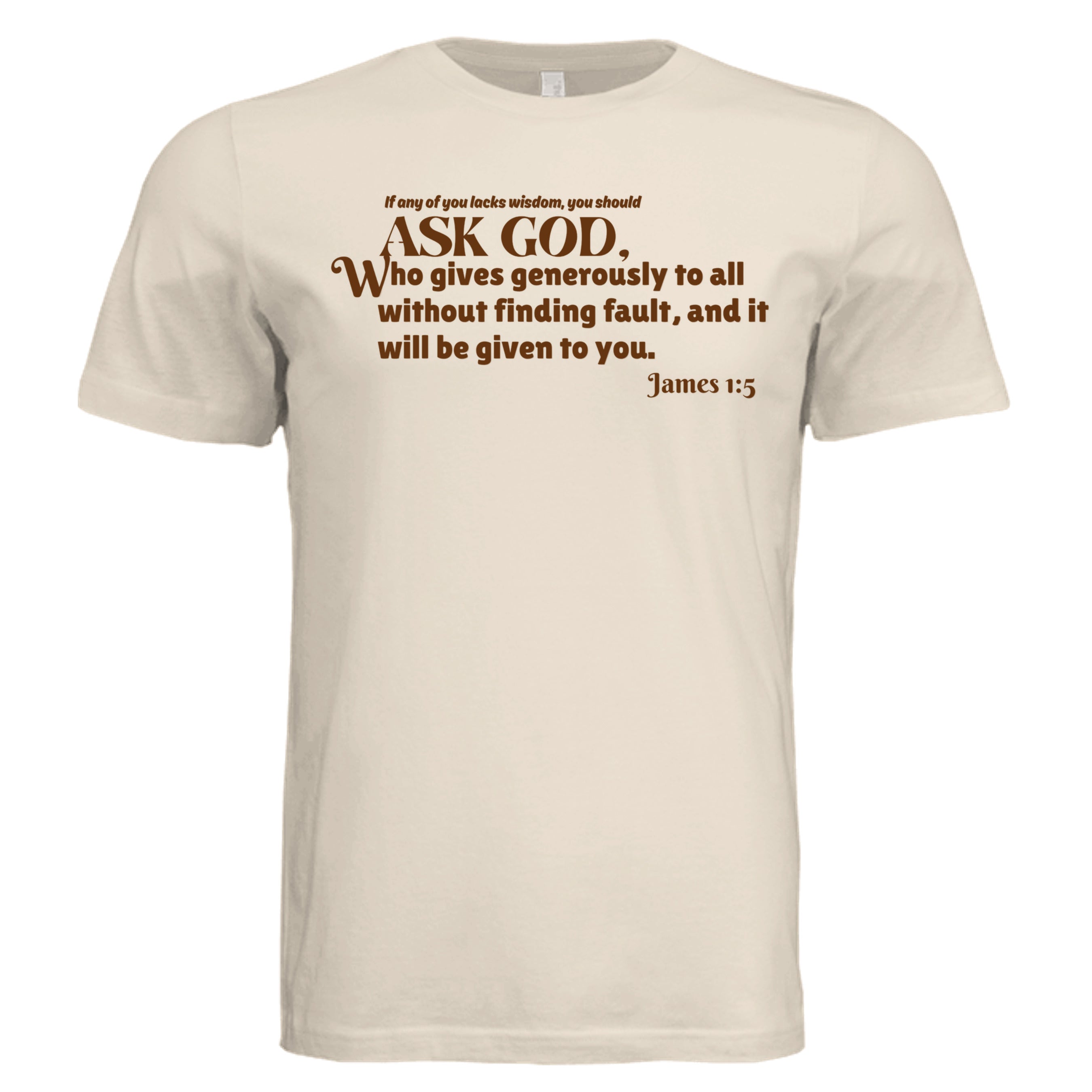 Solid Natural Triblend - 3413C - FRONT