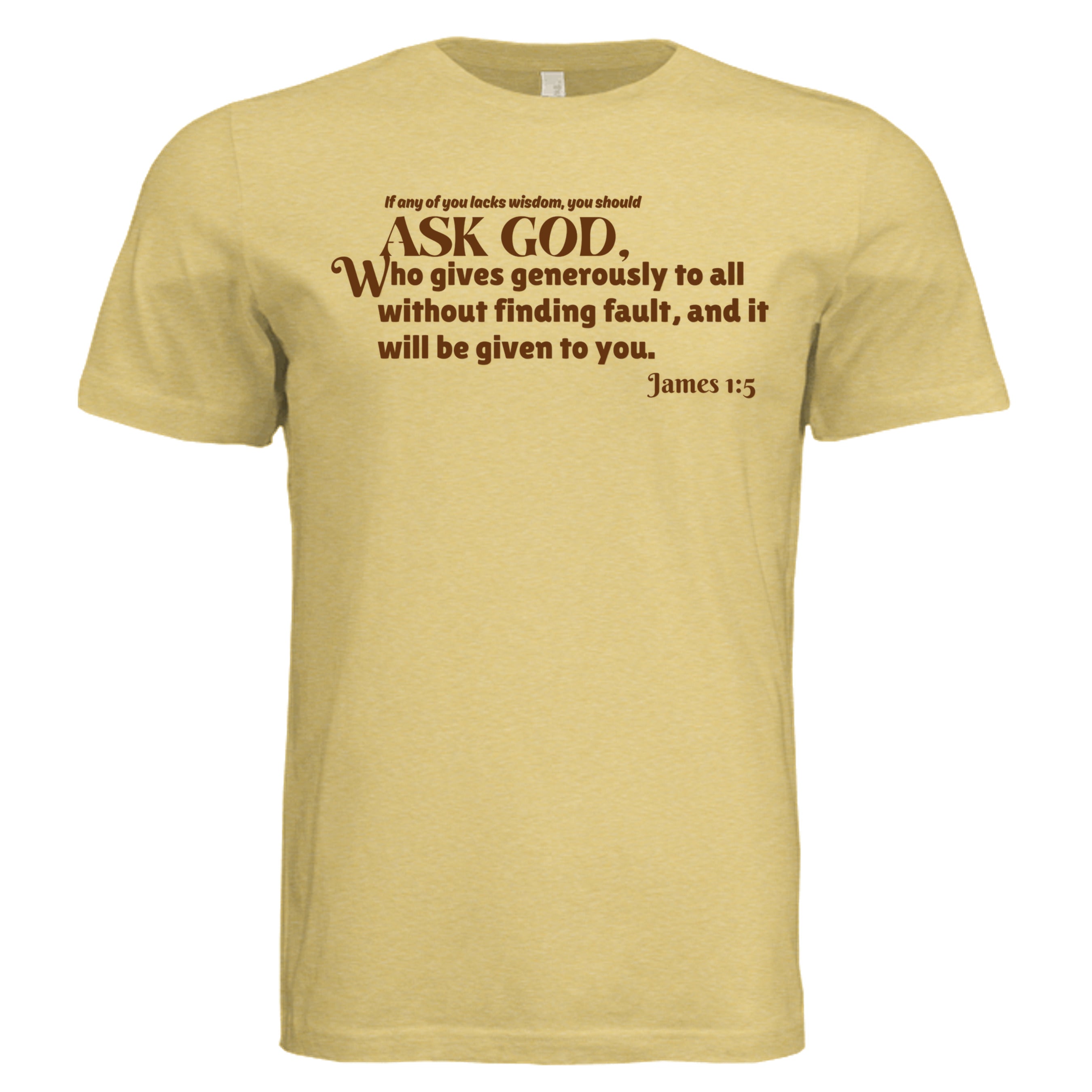 Mustard Triblend - 3413C - FRONT