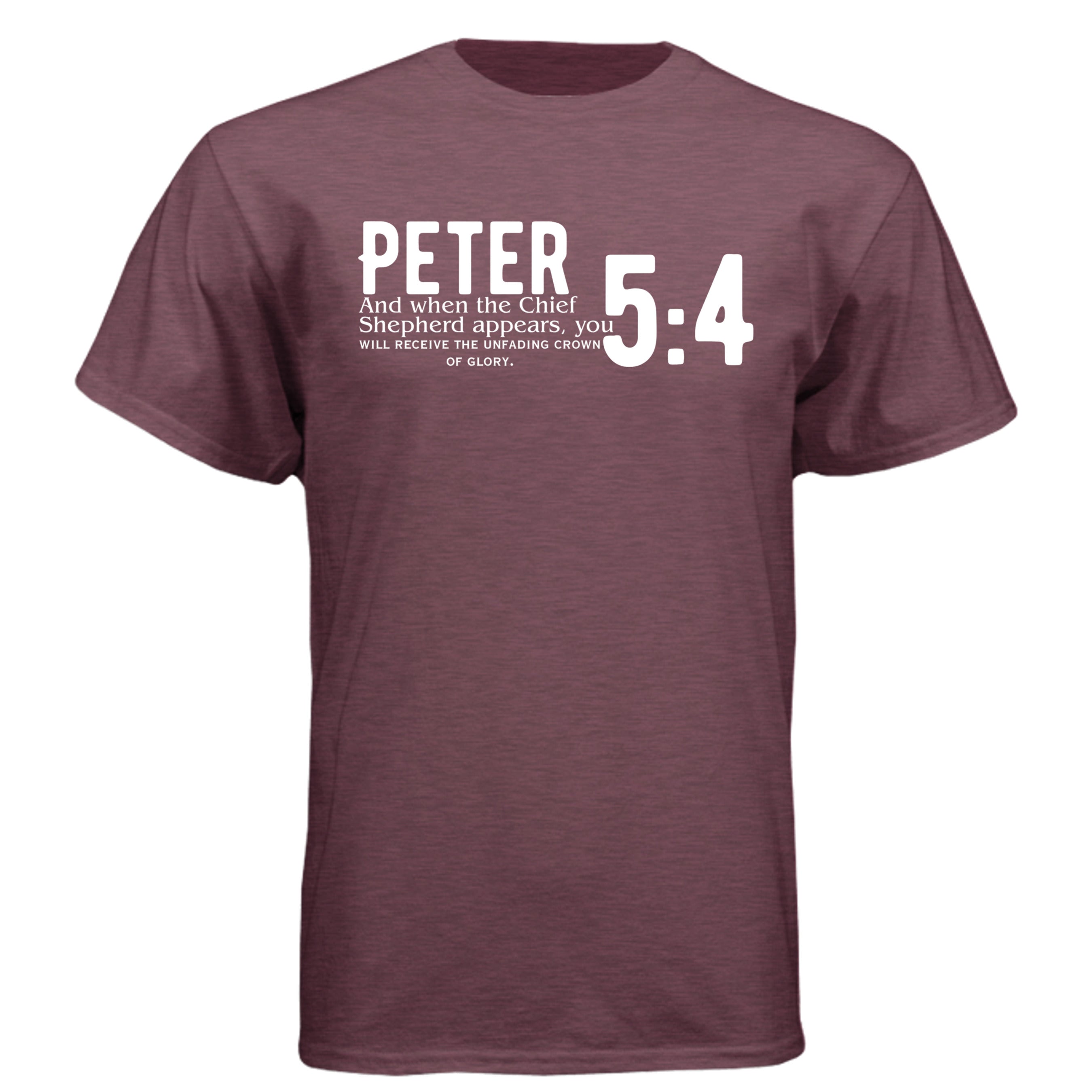 Heather Maroon - N6210 - FRONT
