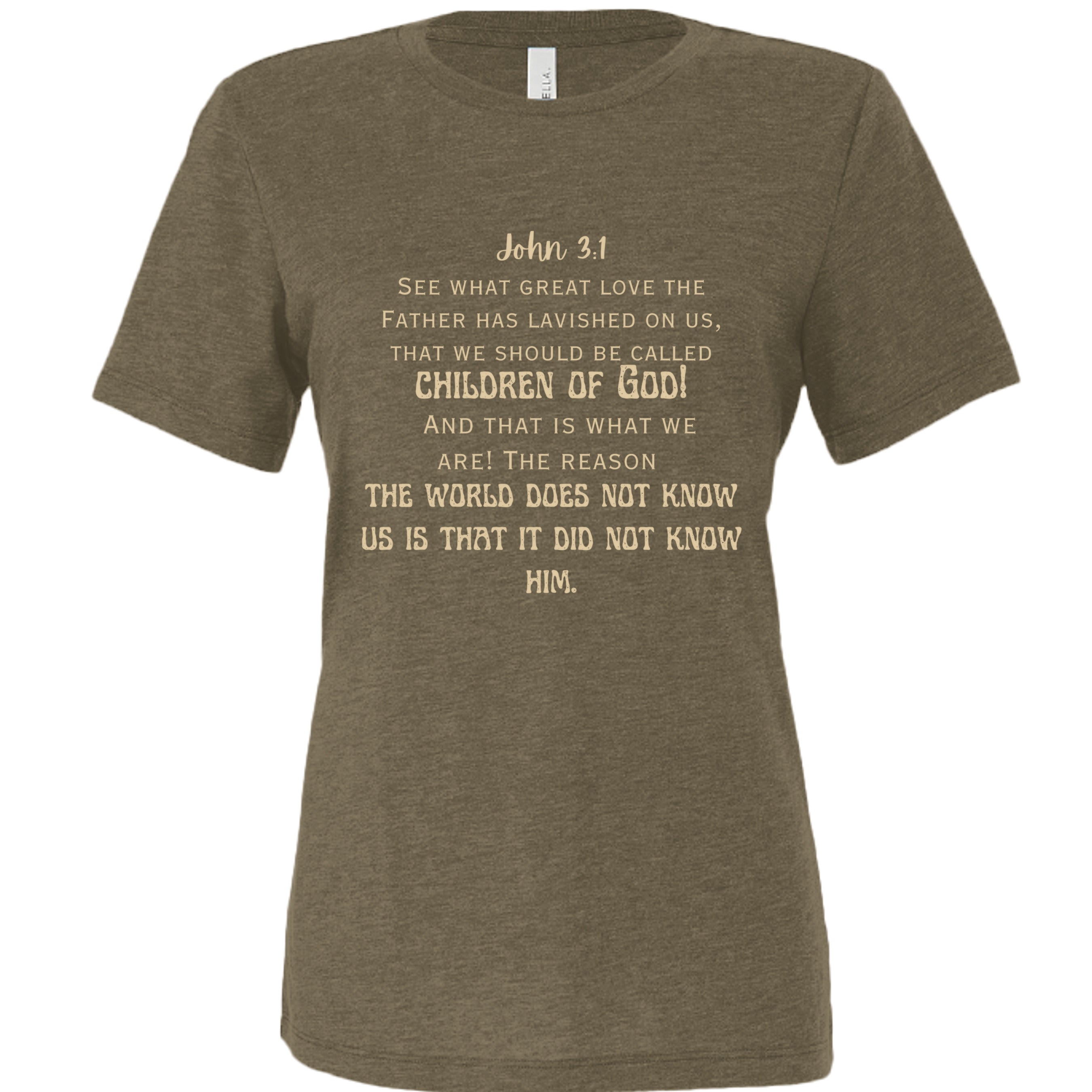 OLIVE TRIBLEND - 6413 - FRONT