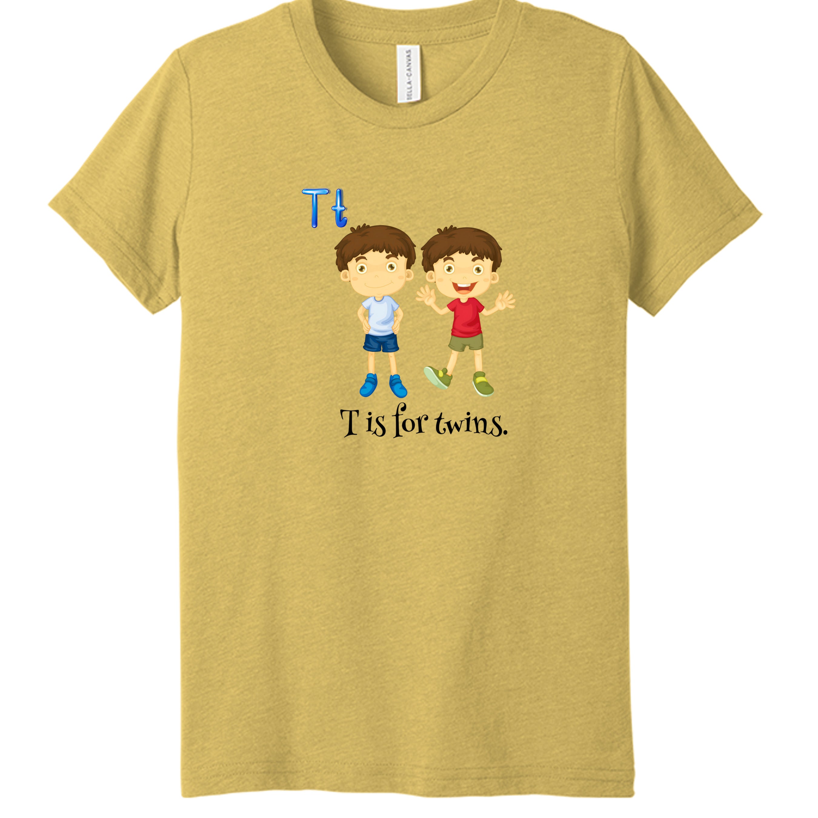 Mustard Triblend - 3413Y - FRONT