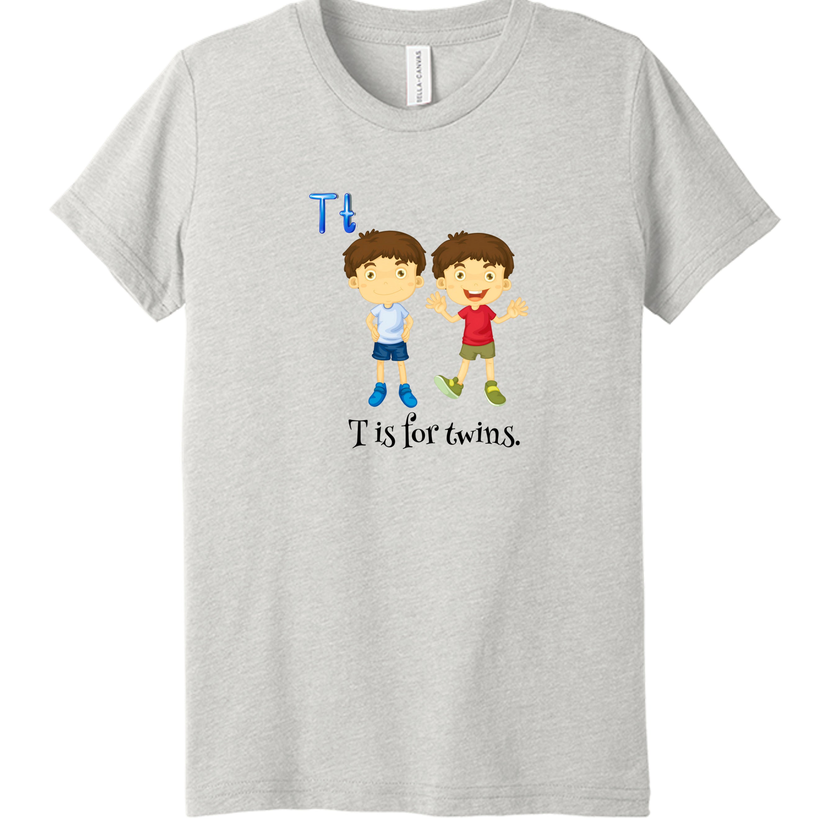Oatmeal Triblend - 3413Y - FRONT
