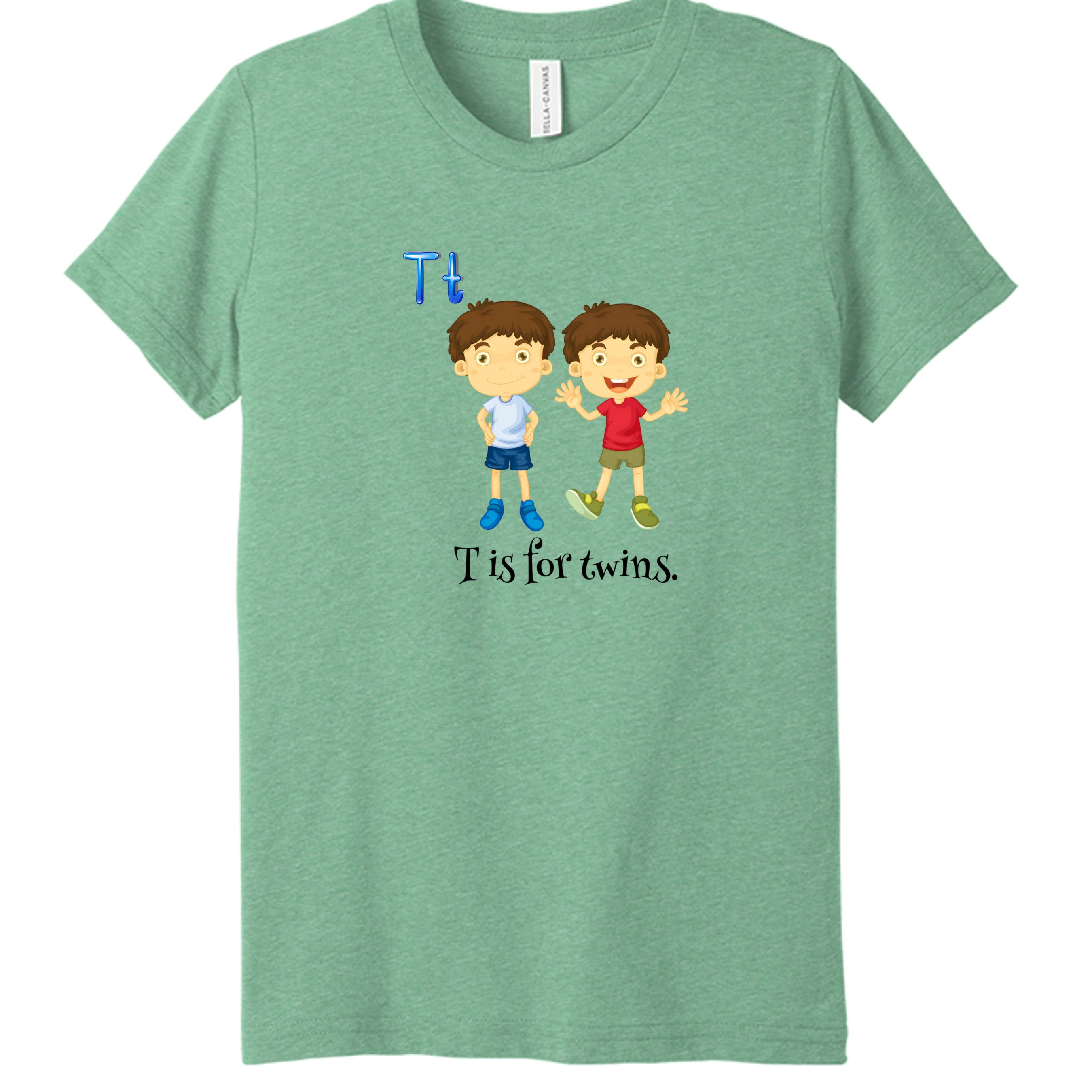 GREEN TRIBLEND - 3413Y - FRONT