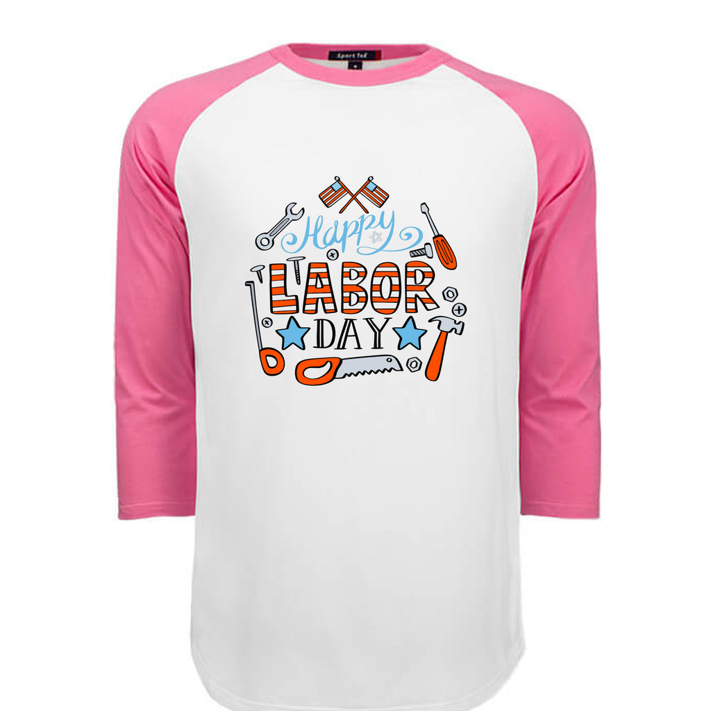 WHITE / BRIGHT PINK - T200 - FRONT