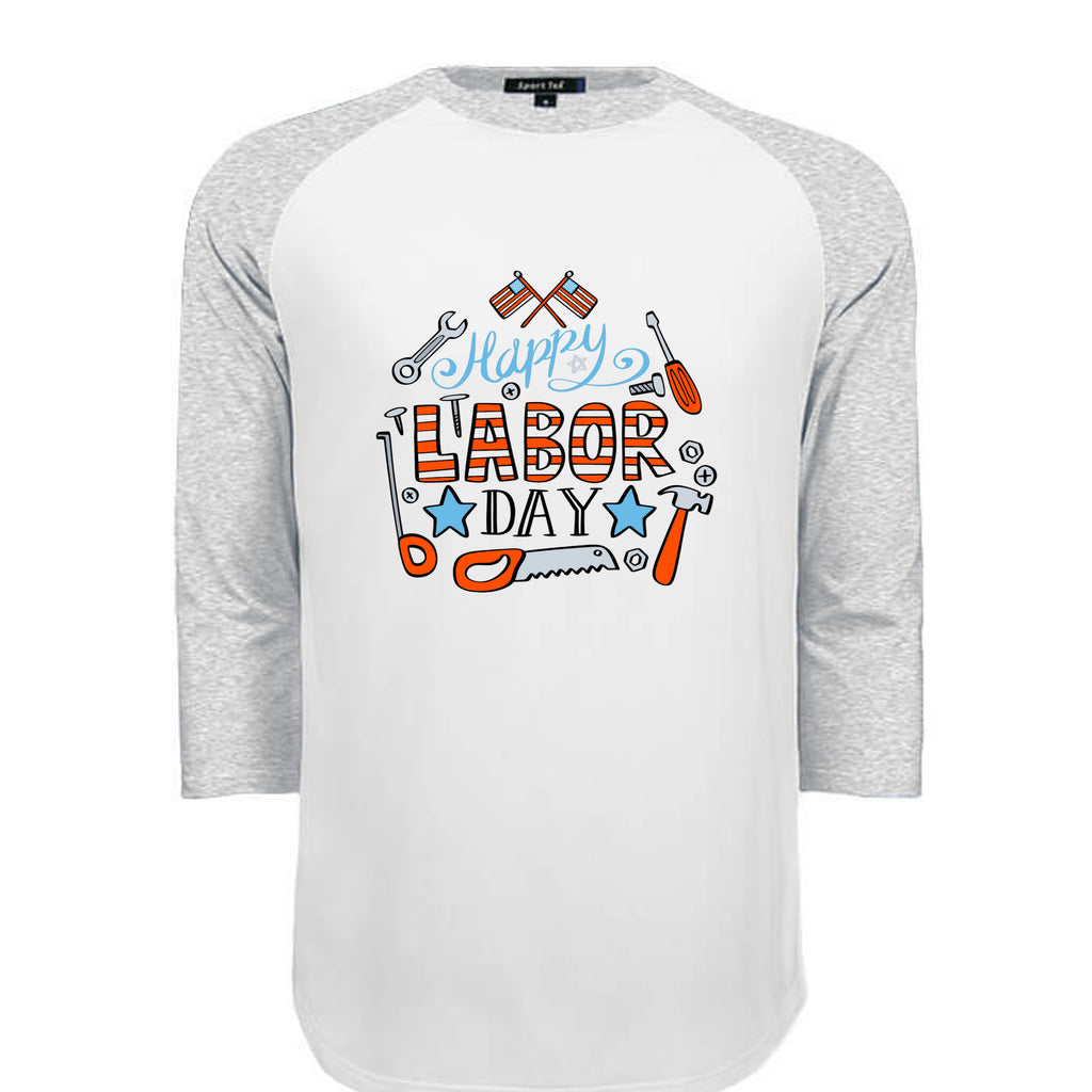 WHITE / HEATHER GREY - T200 - FRONT