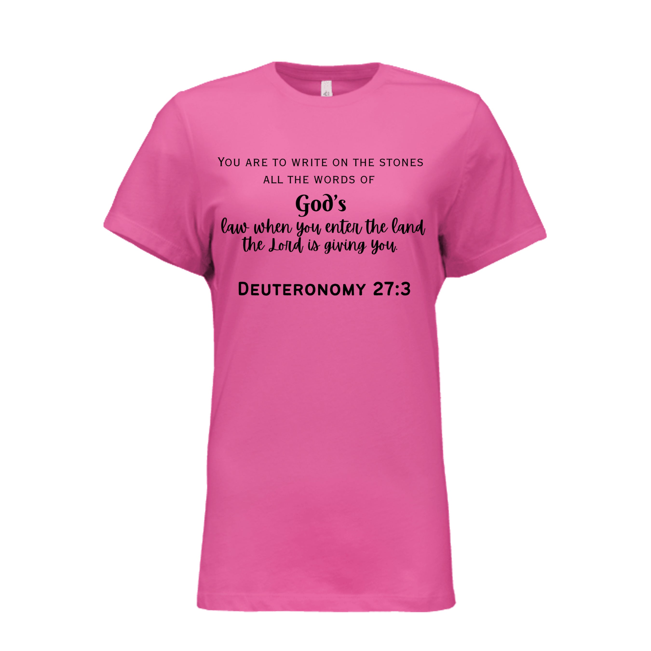 Charity Pink - B6400 - FRONT