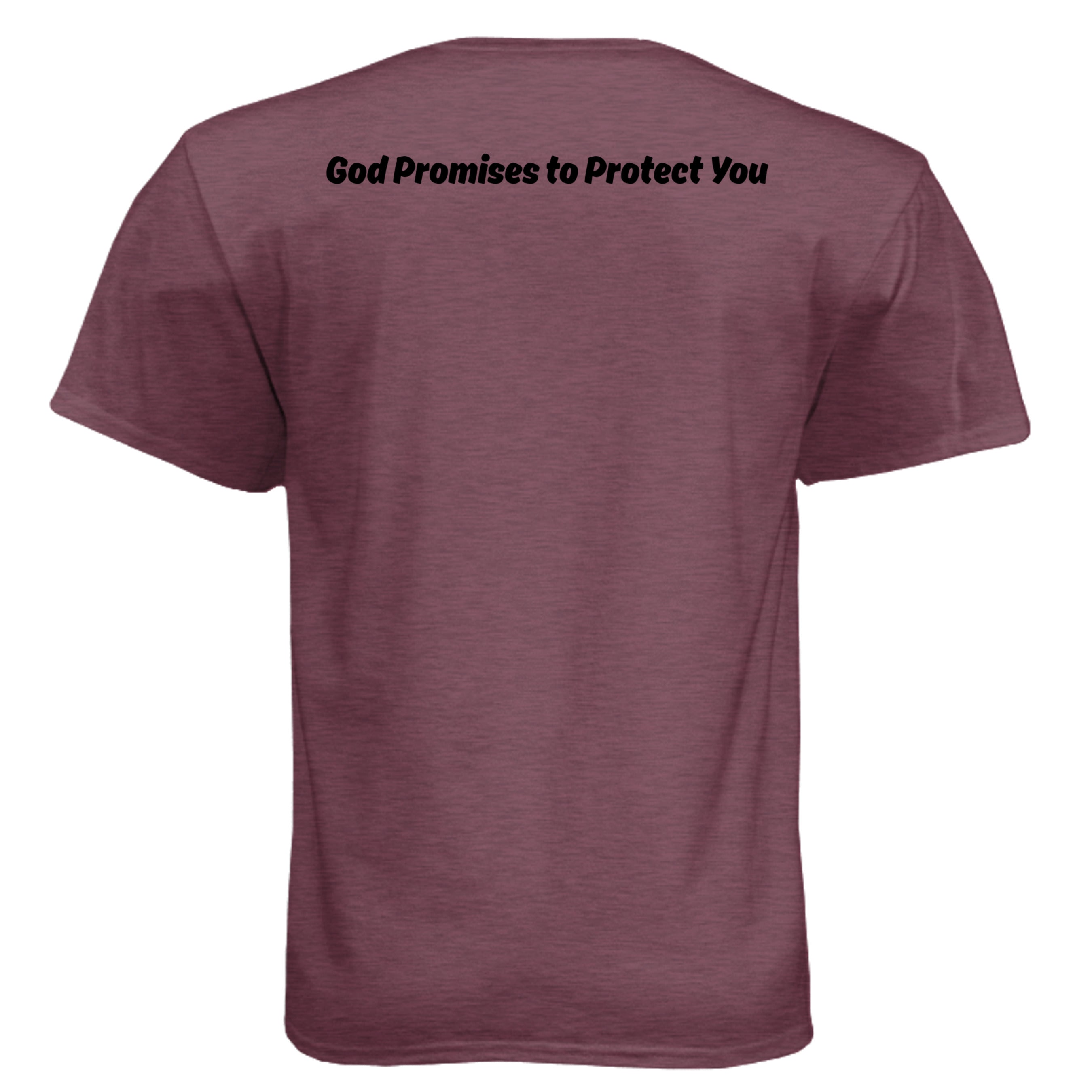Heather Maroon - N6210 - BACK