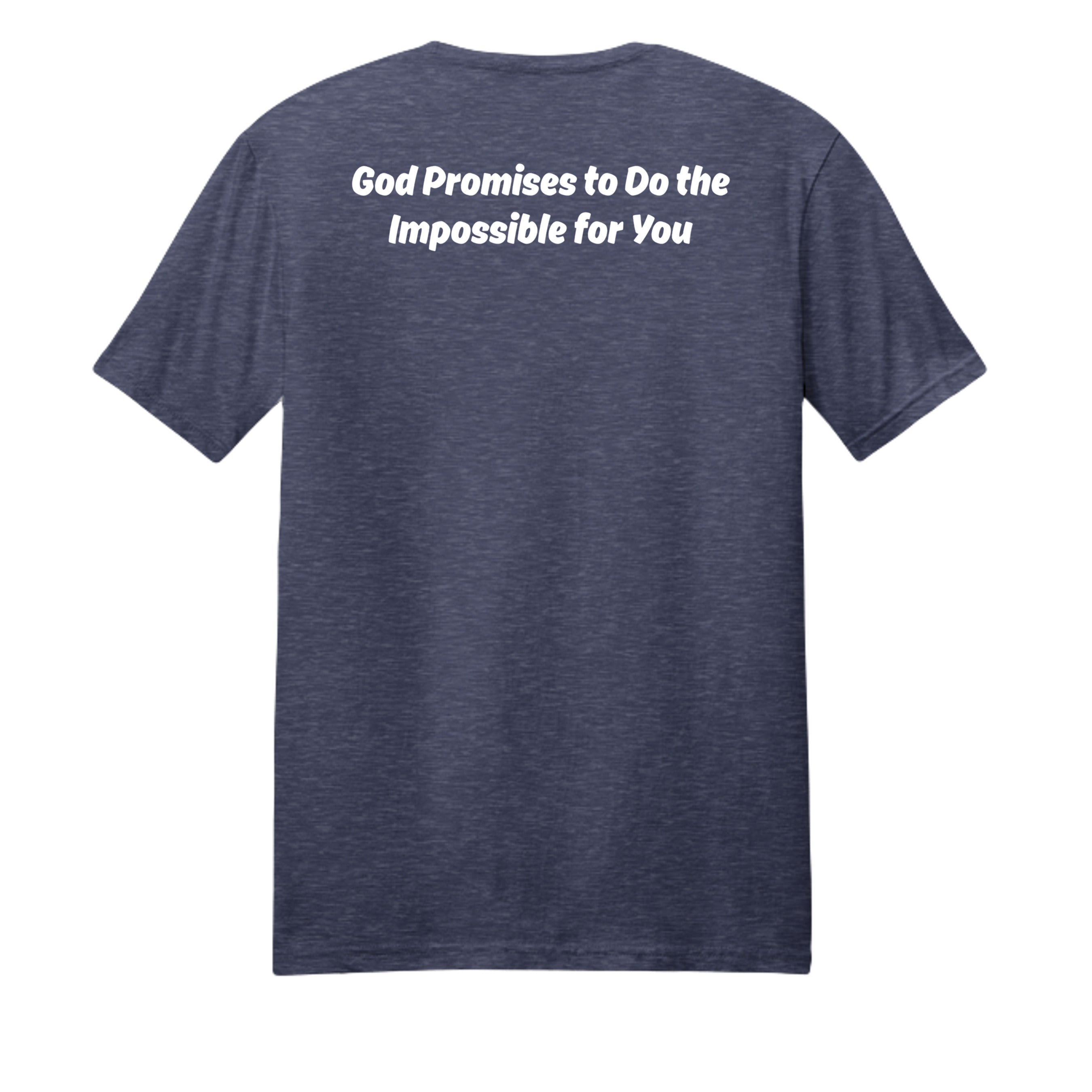 Team Navy Heather - PC455 - BACK