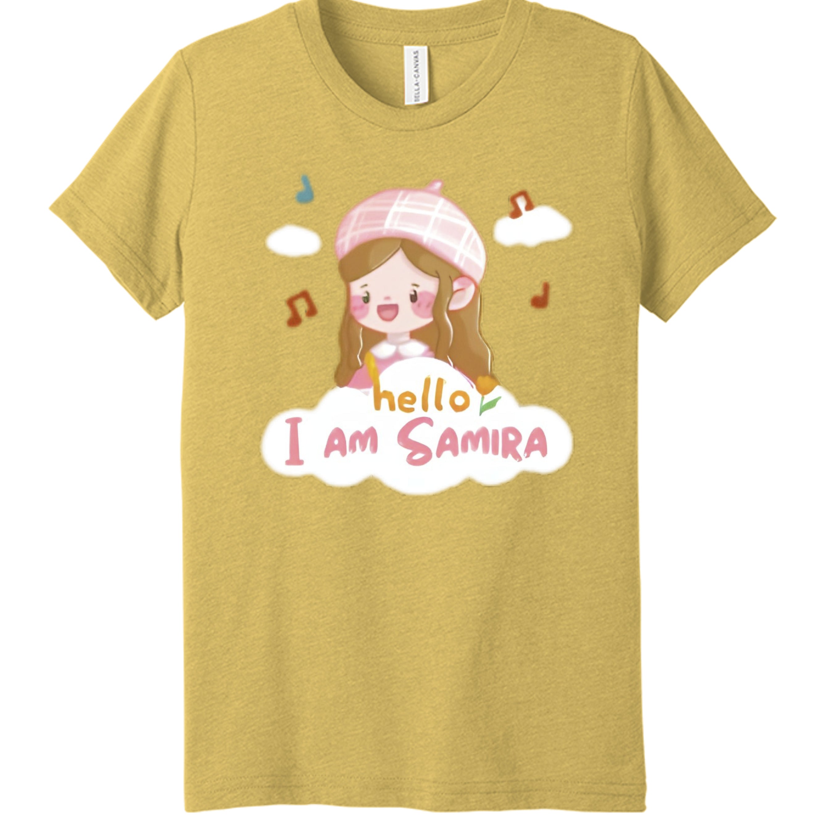 Mustard Triblend - 3413Y - FRONT
