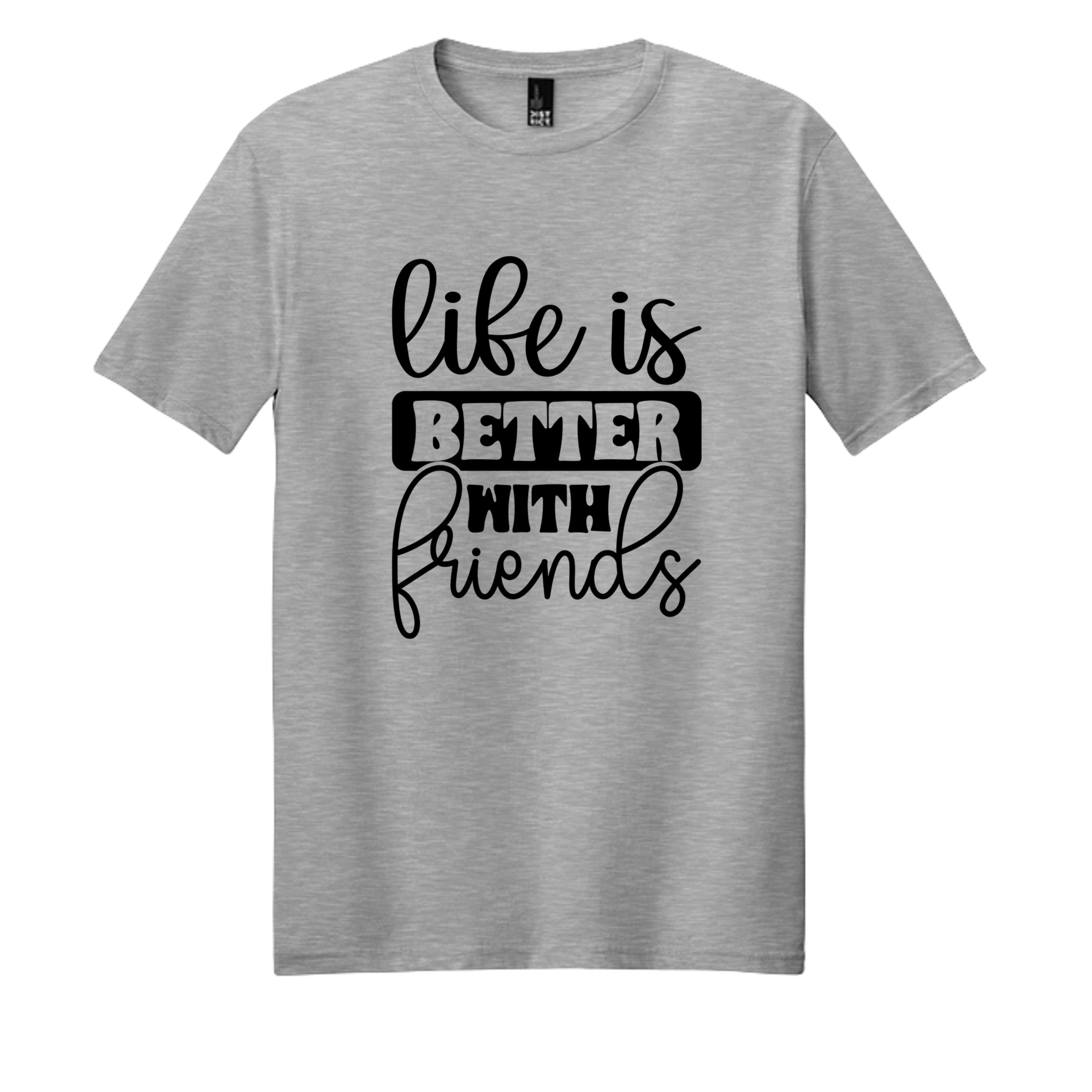 Light Heather Grey - DM108 - FRONT