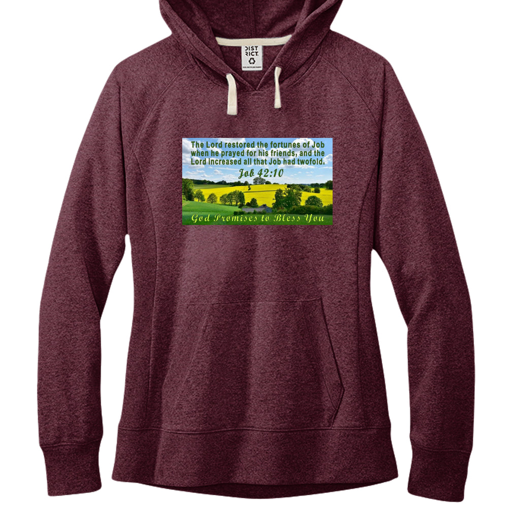 Maroon Heather - DT8101 - FRONT