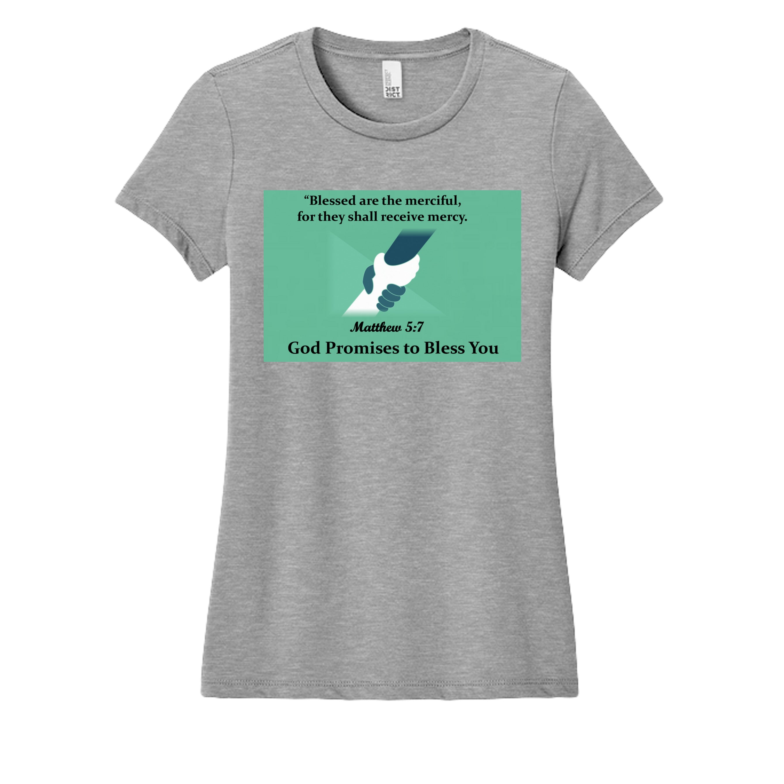 Light Heather Grey - DM108L - FRONT