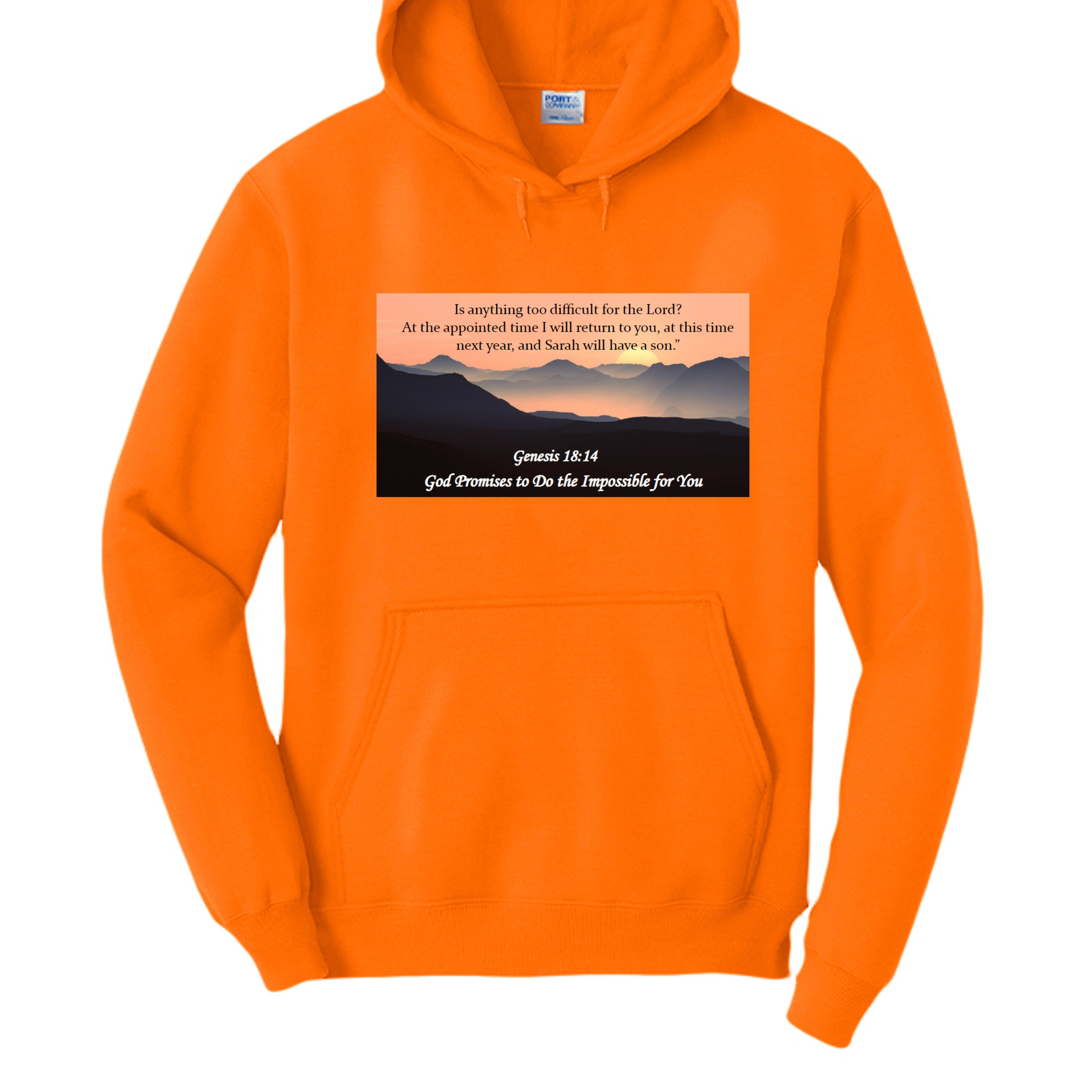 Safety Orange - PC90H - FRONT