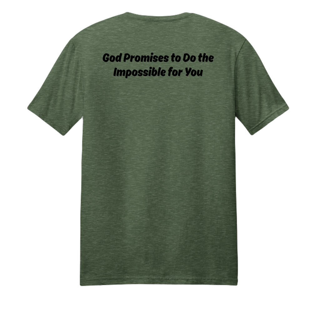 Forest Green Heather - PC455 - BACK