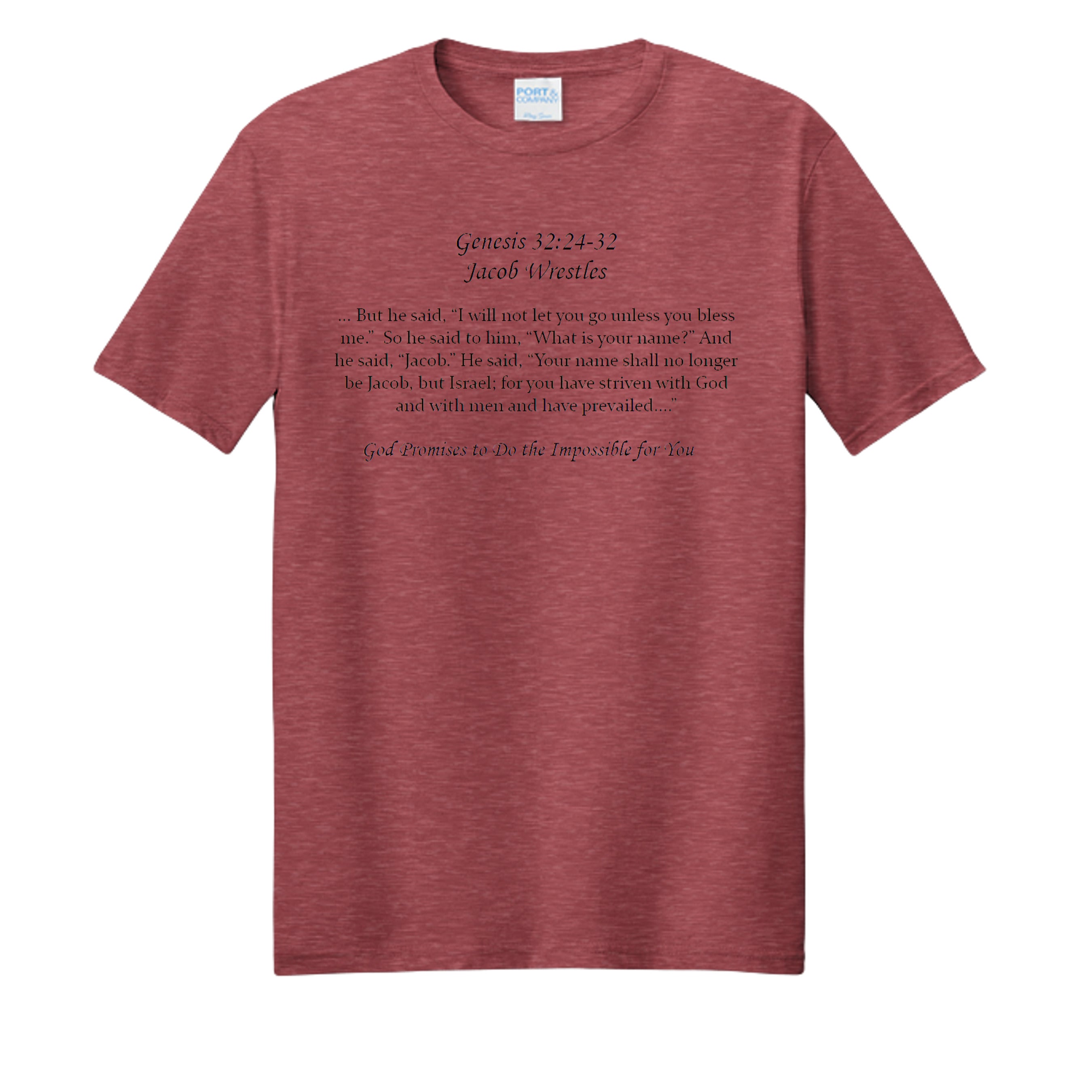 Team Cardinal Heather - PC455 - FRONT