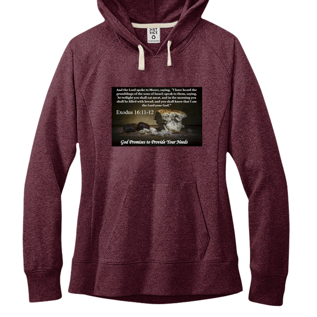 Maroon Heather - DT8101 - FRONT