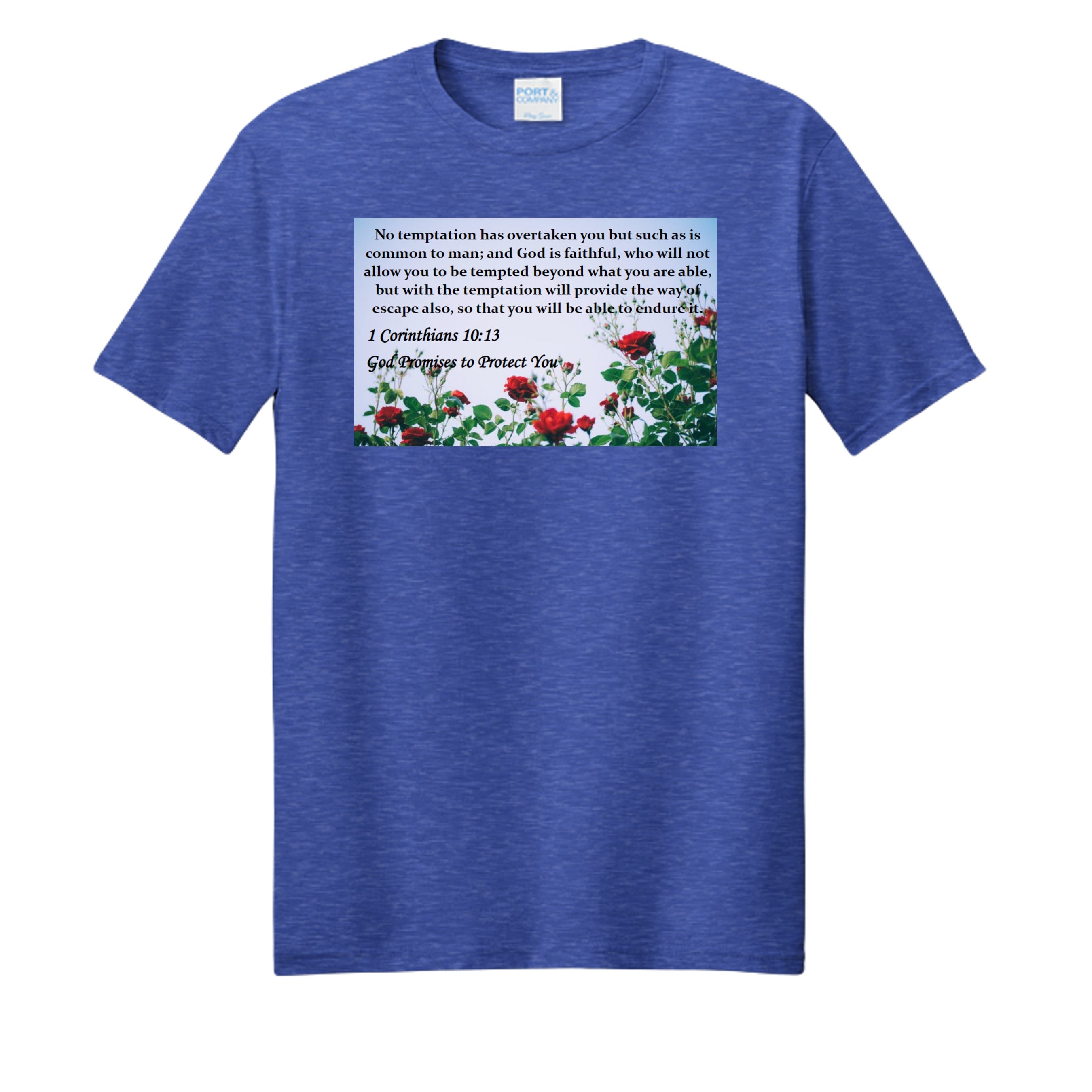 True Royal Heather - PC455 - FRONT
