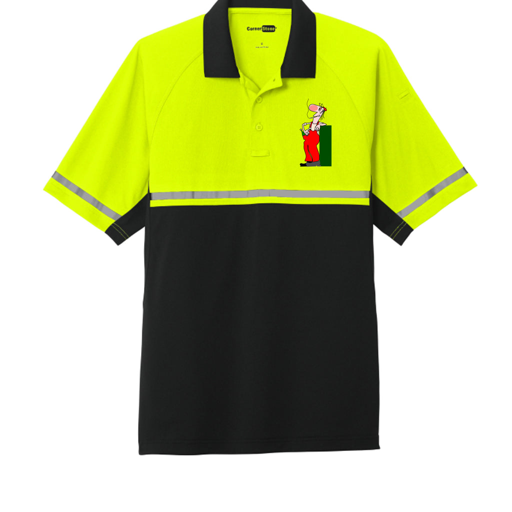 Safety Ylw/Blk - CS423 - FRONT