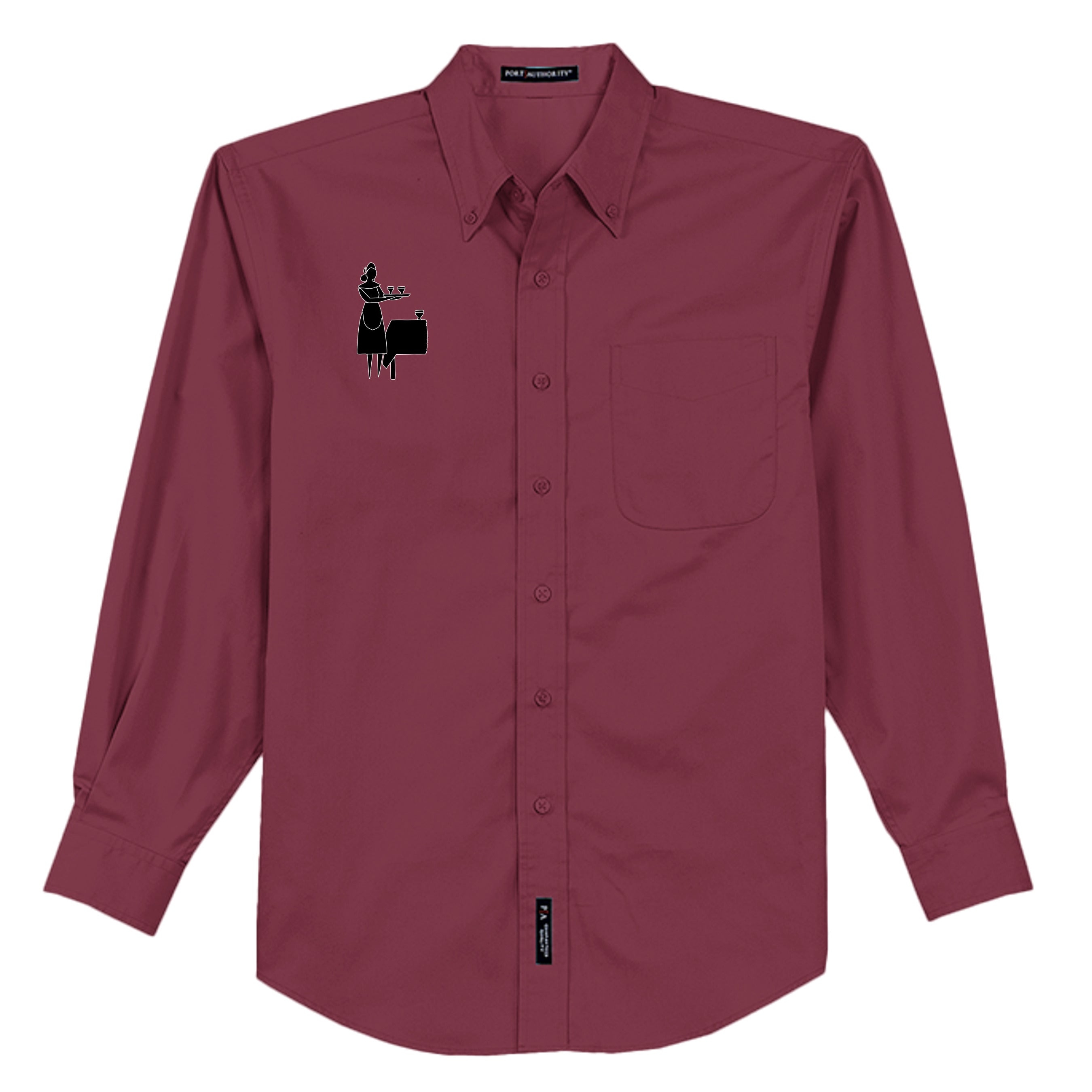 Burgundy - TLS608 - FRONT