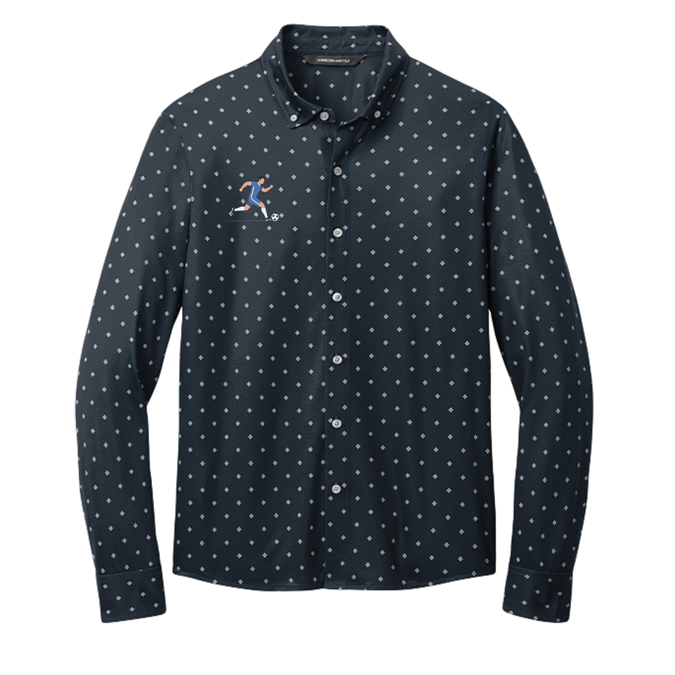 Navy Geo Diamond - MM1018 - FRONT