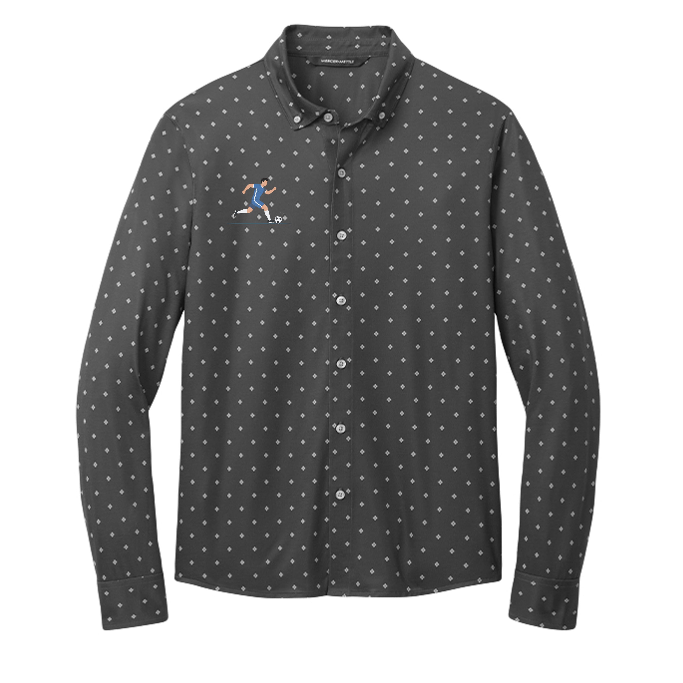 Anchor Grey Geo Diamond - MM1018 - FRONT