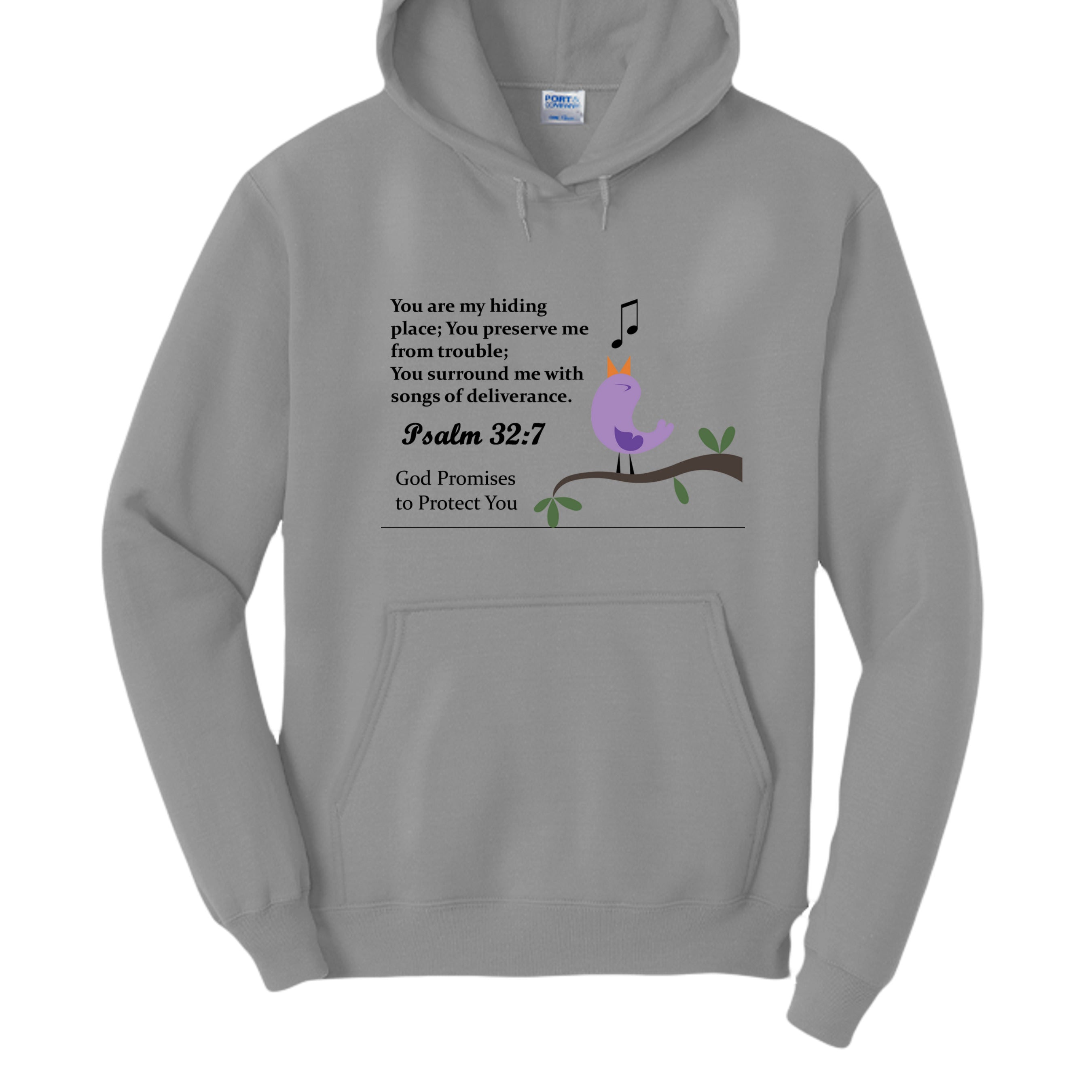 Dark Heather Grey - PC90H - FRONT