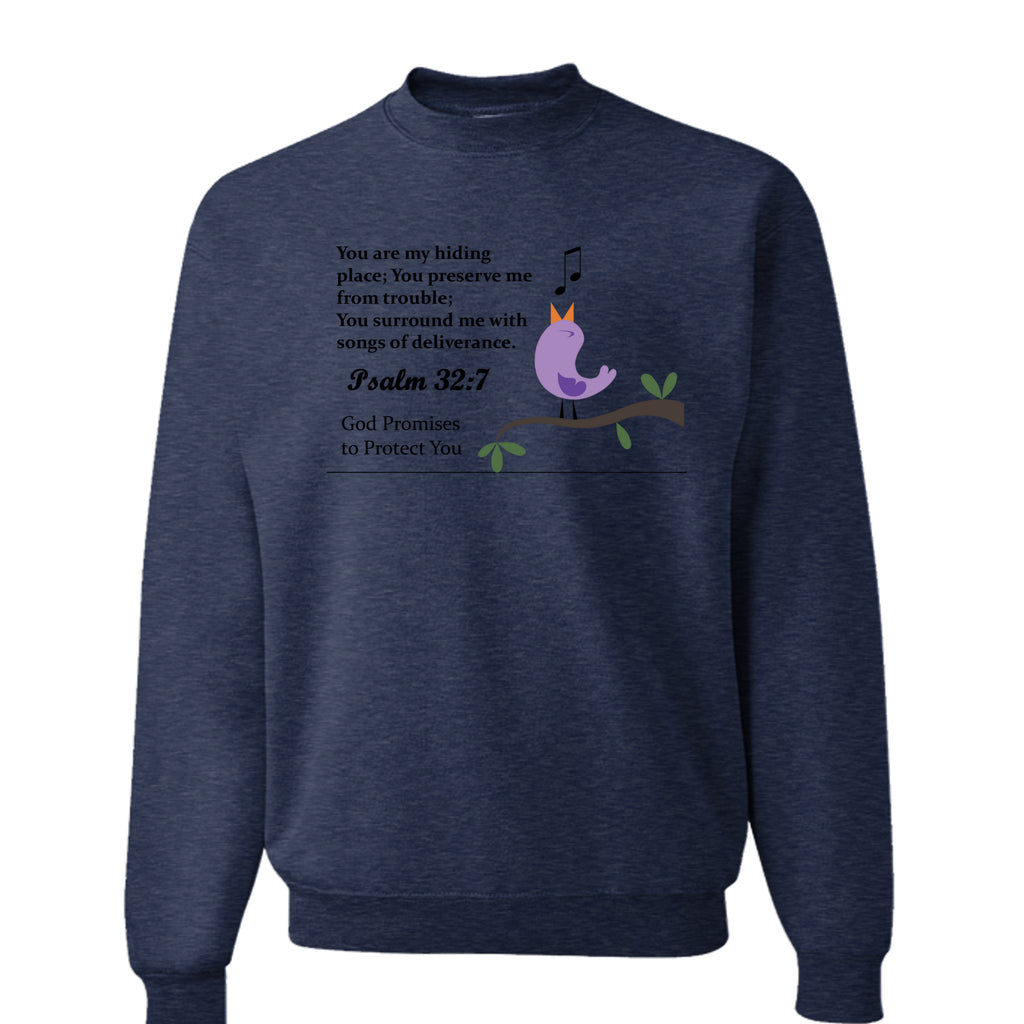 Vintage Heather Blue - 562 - FRONT