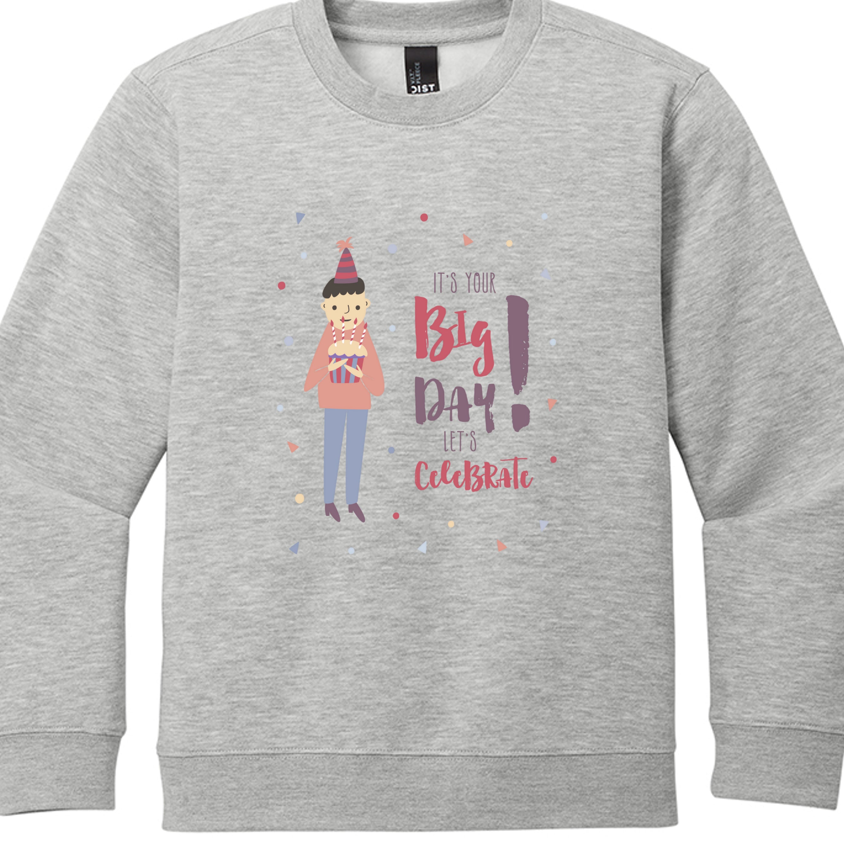 Light Heather Grey - DT6104Y - FRONT