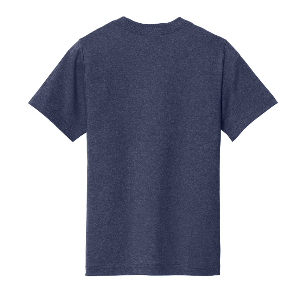 Team Navy Heather - PC330Y - BACK