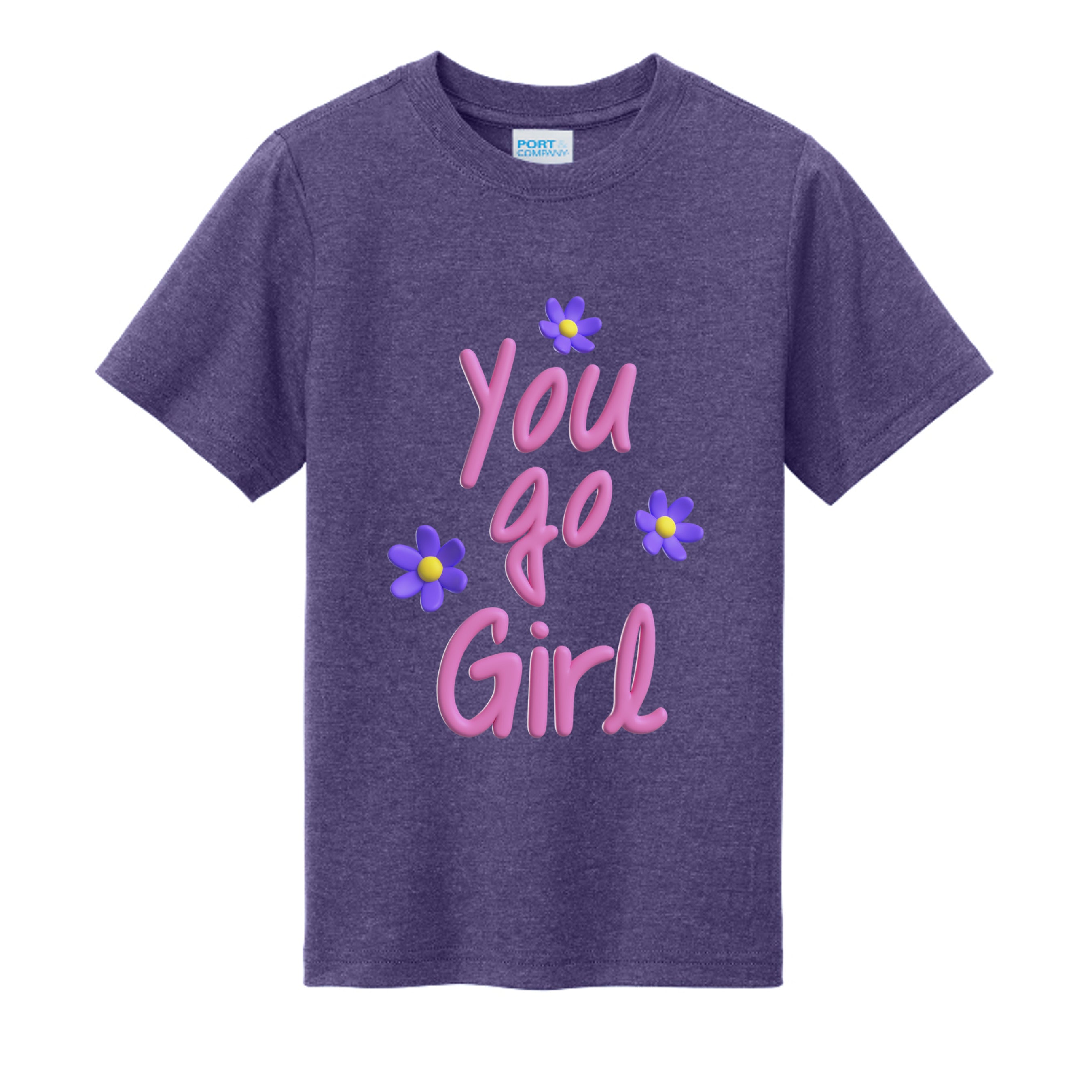 Team Purple Heather - PC330Y - FRONT