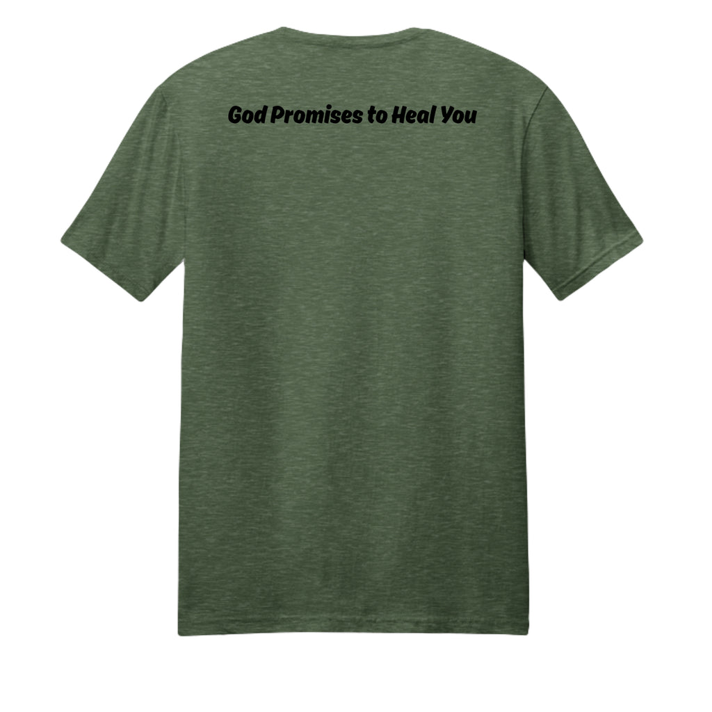 Forest Green Heather - PC455 - BACK