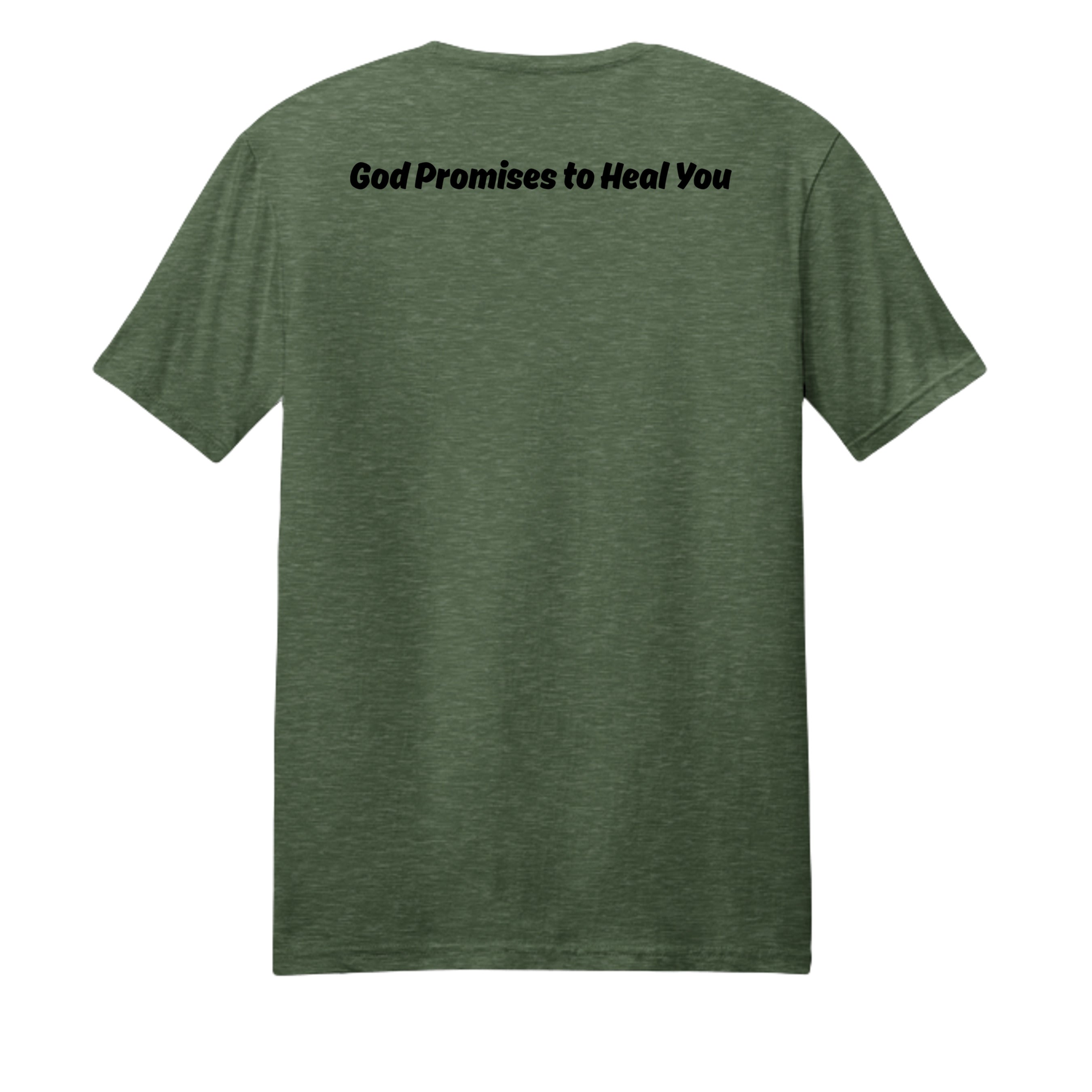Forest Green Heather - PC455 - BACK