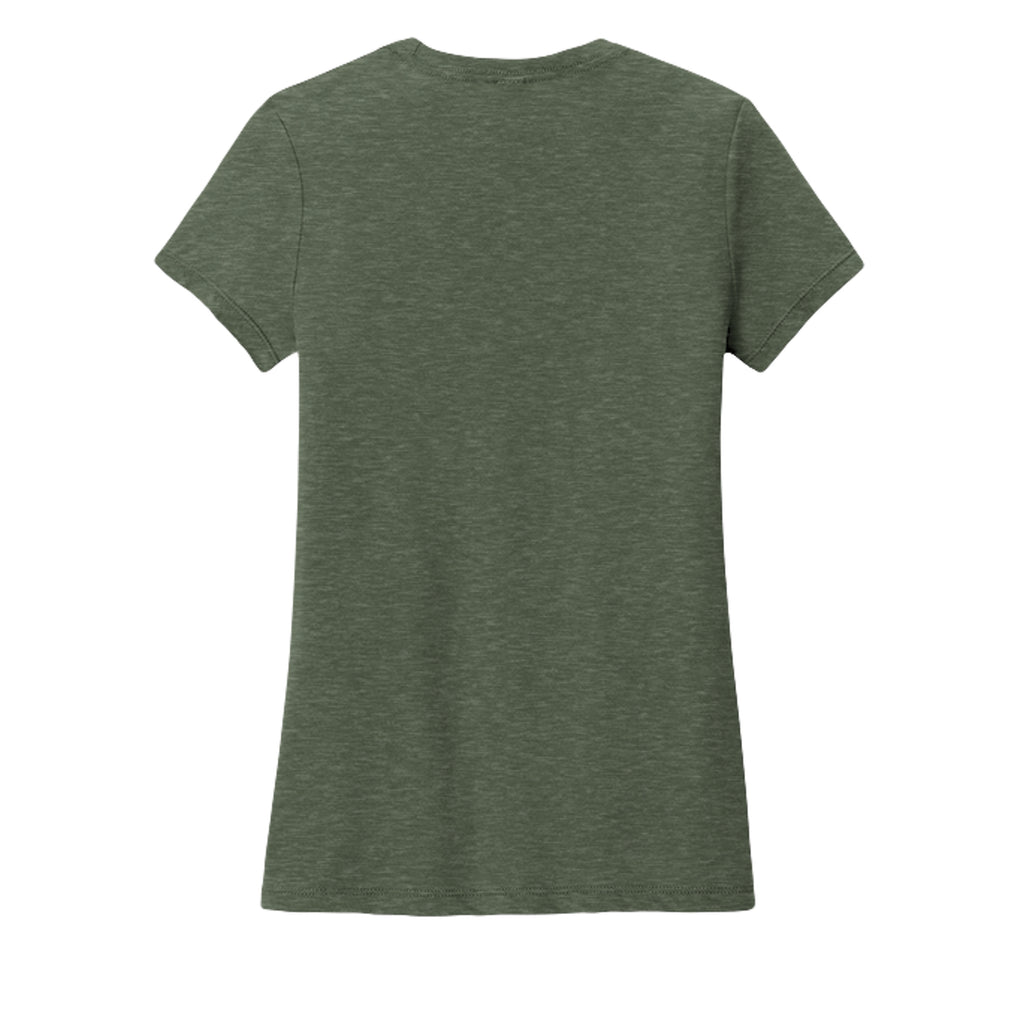 Heathered Olive - DM108L - BACK