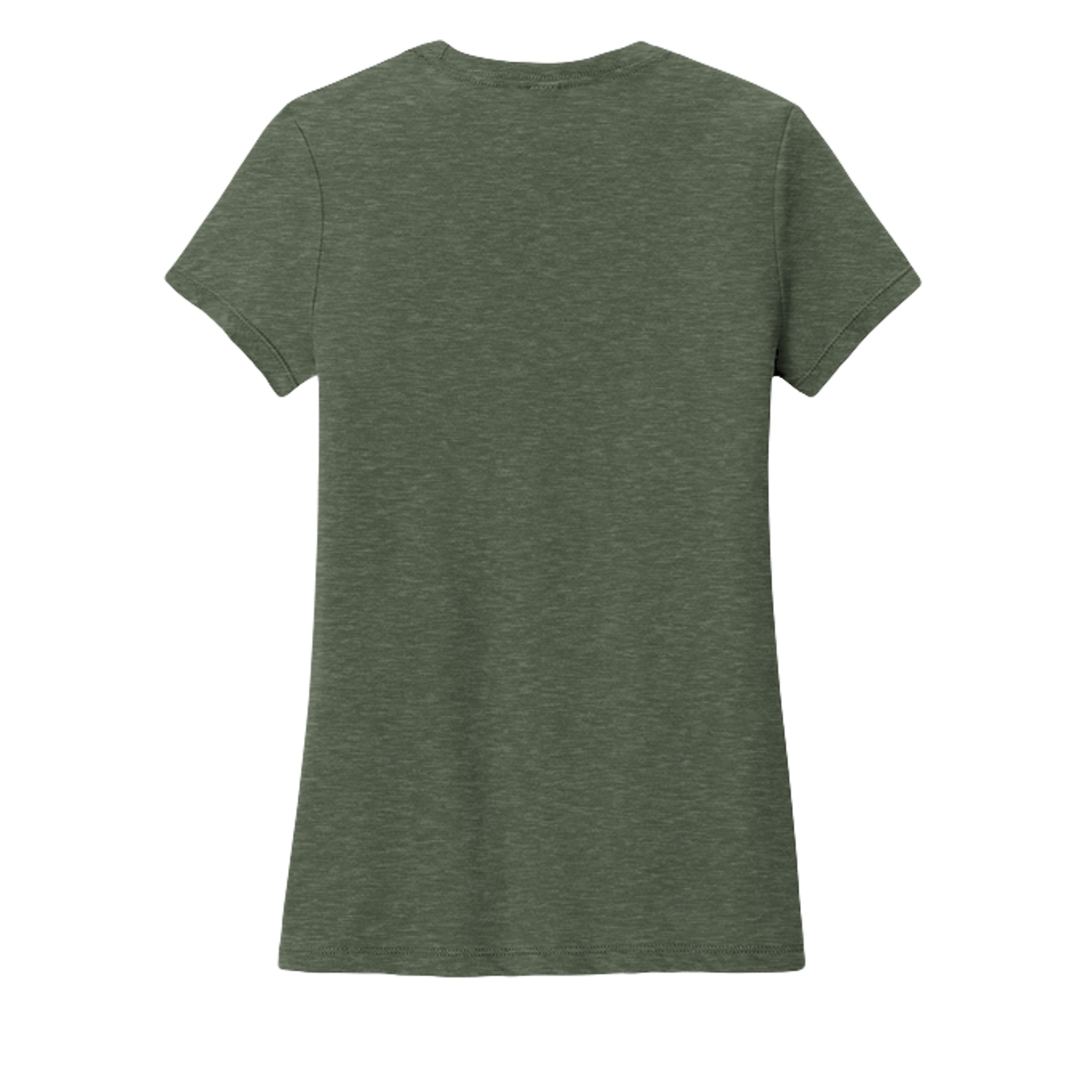 Heathered Olive - DM108L - BACK