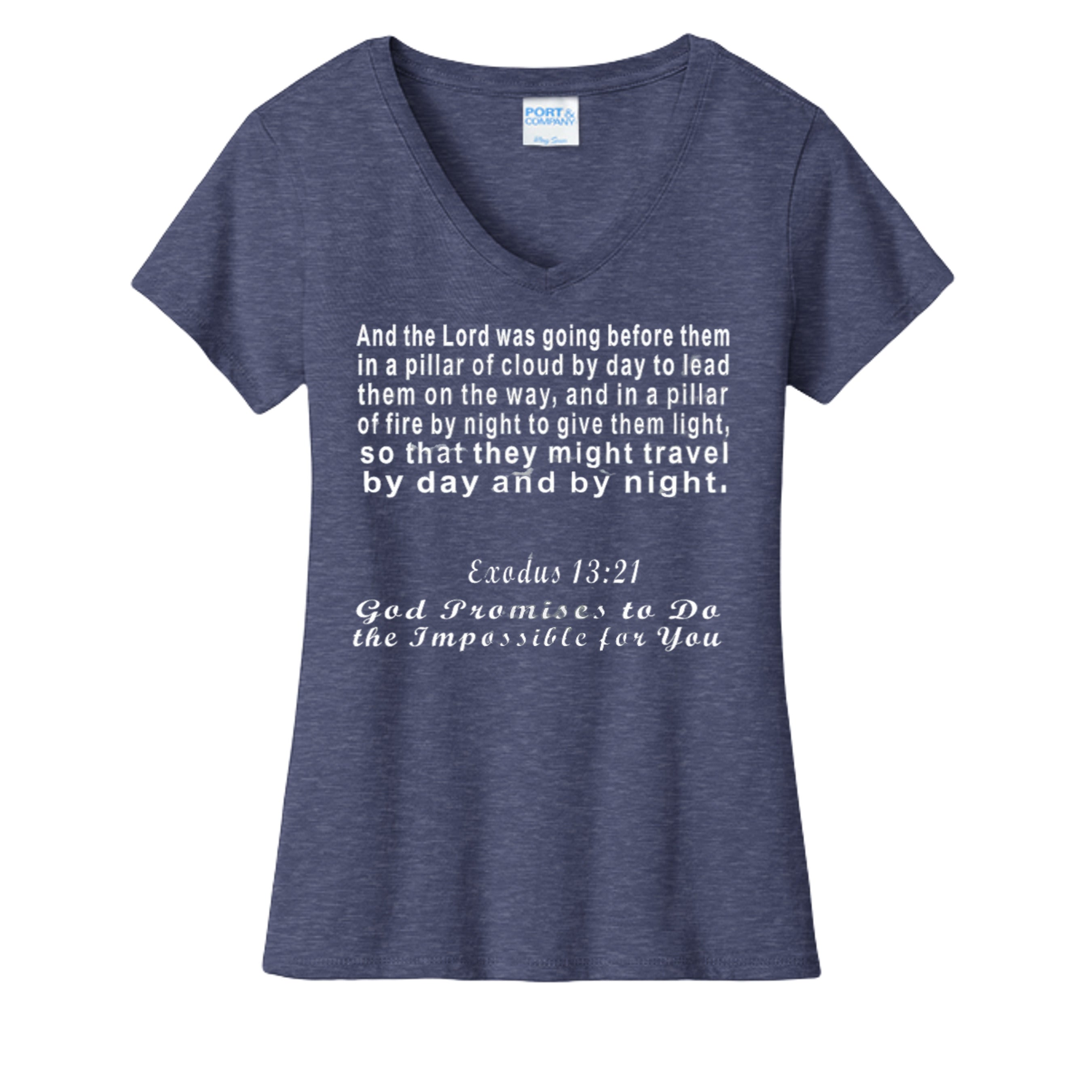 Team Navy Heather - LPC455V - FRONT