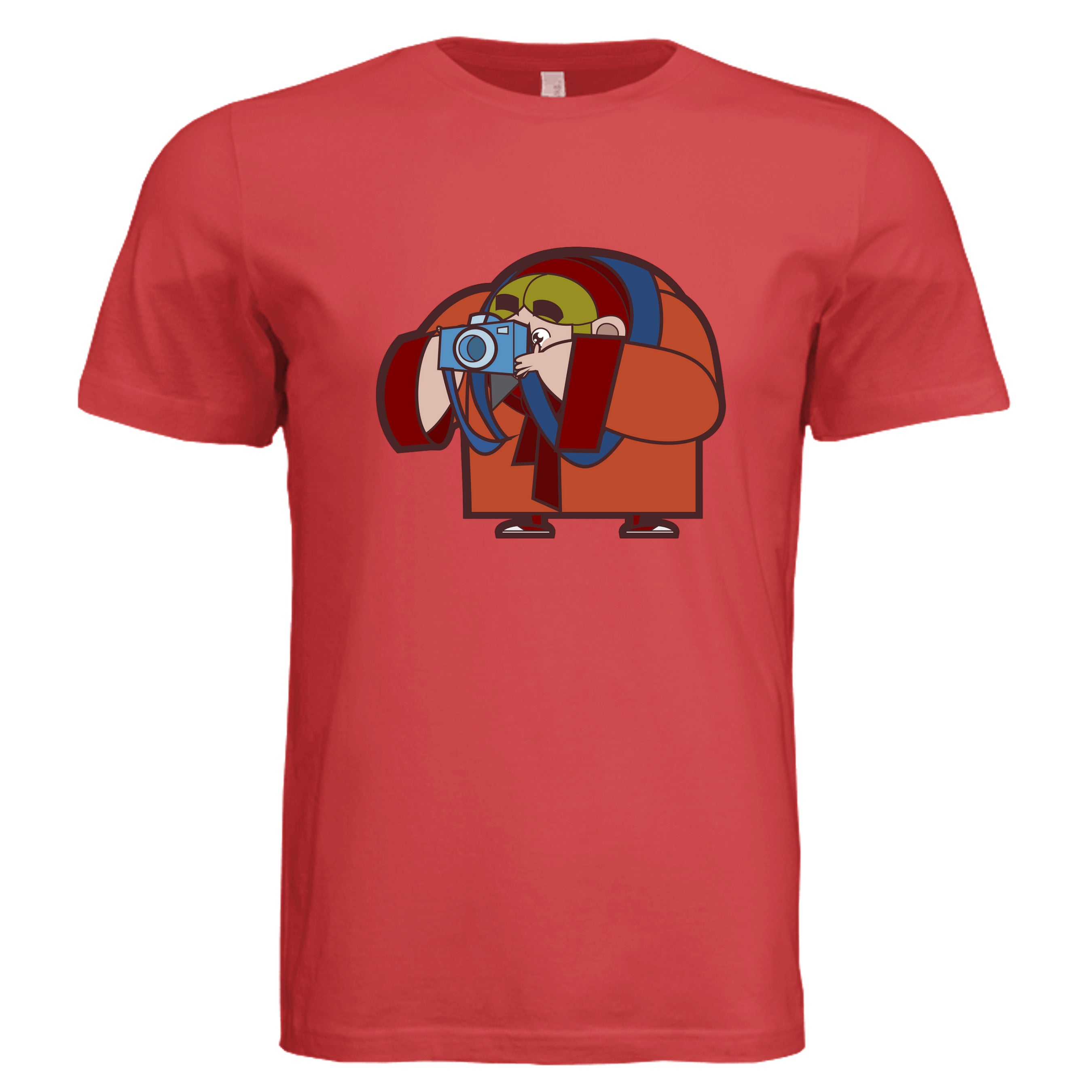 SOLID RED TRIBLN - 3413C - FRONT