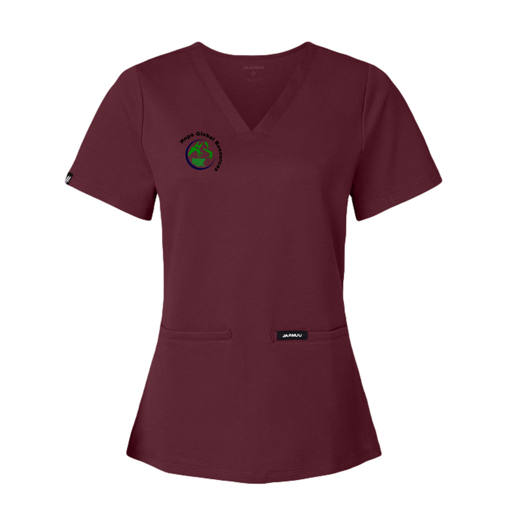 Burgundy - W30003 - FRONT