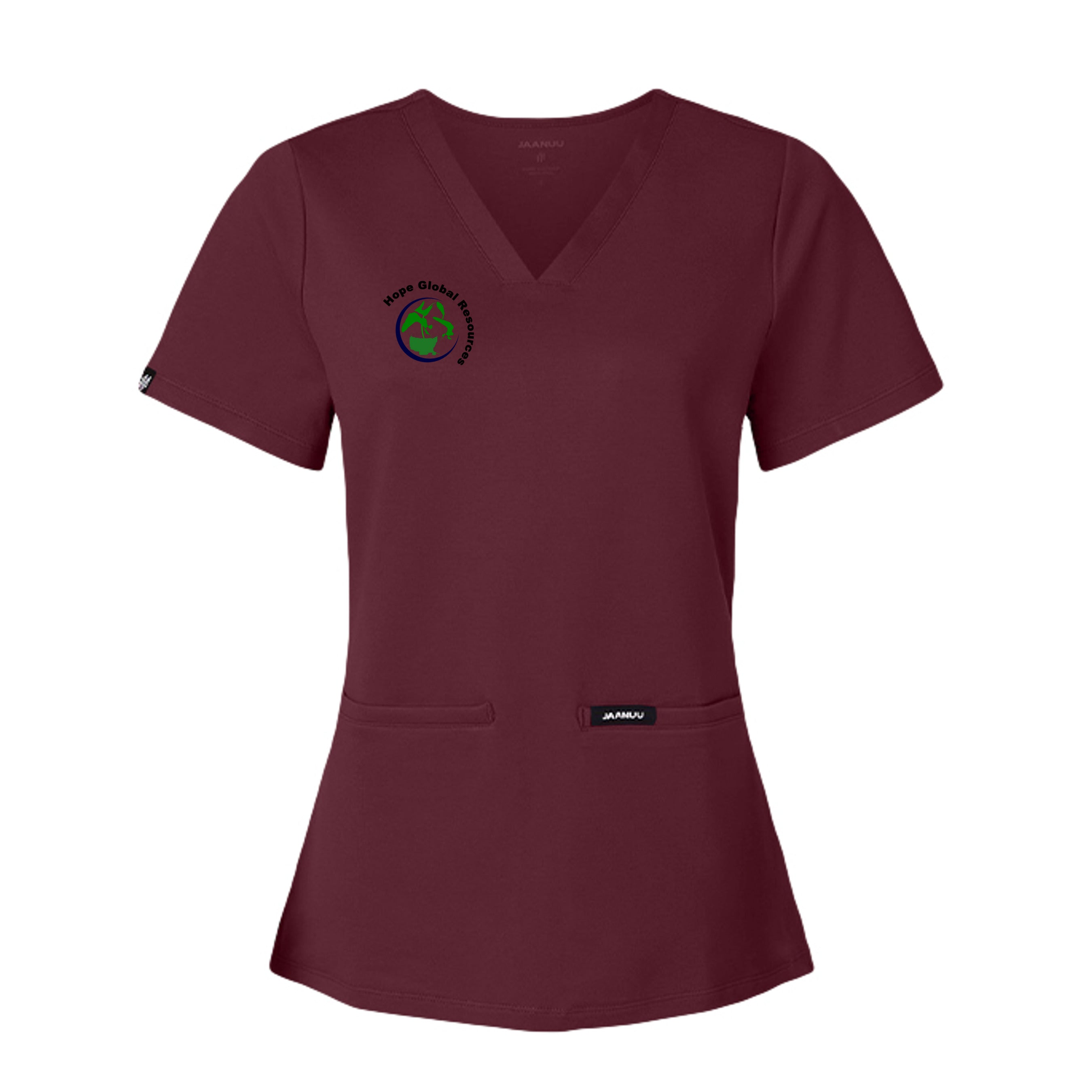 Burgundy - W30003 - FRONT
